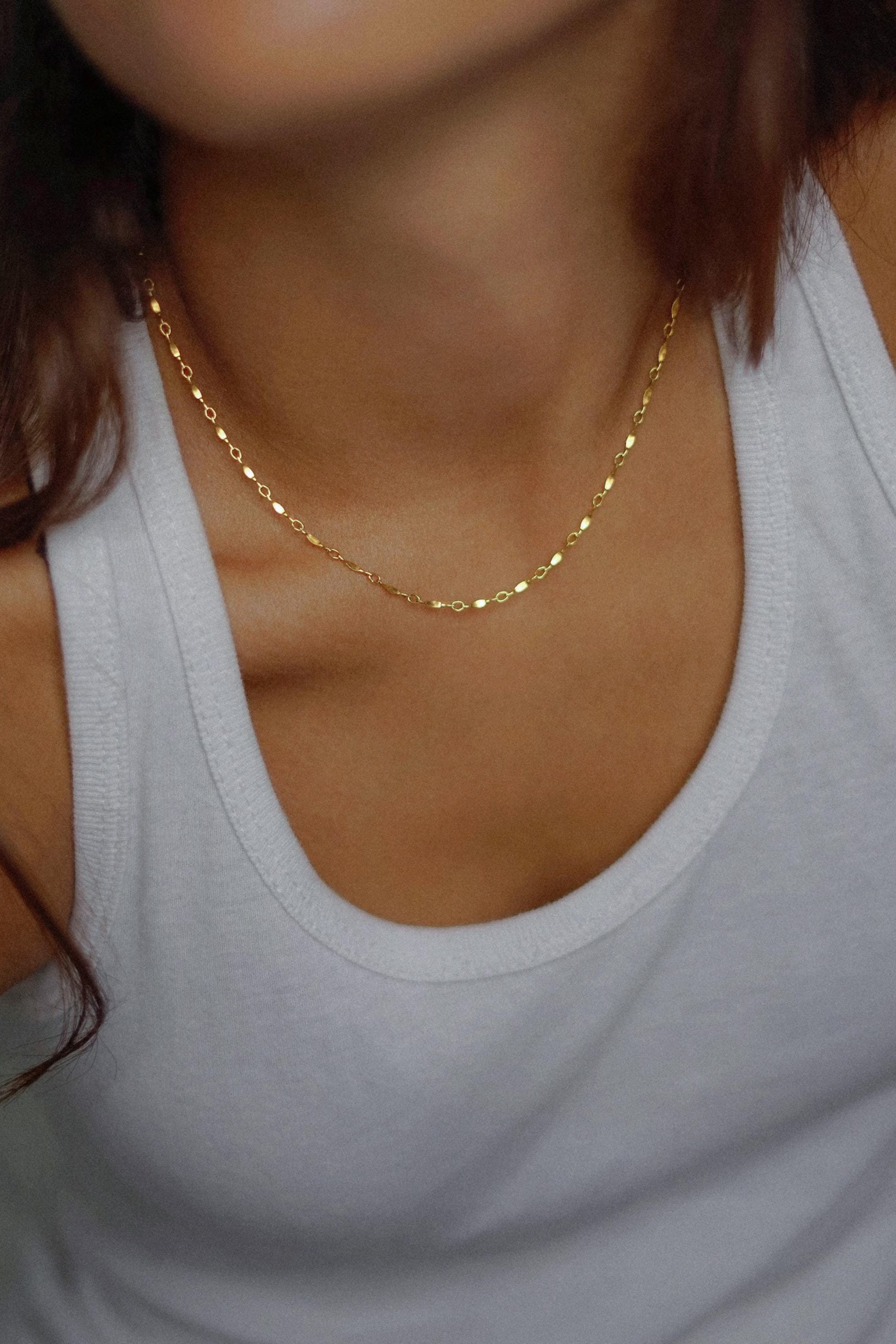 Dapped Bar Necklace