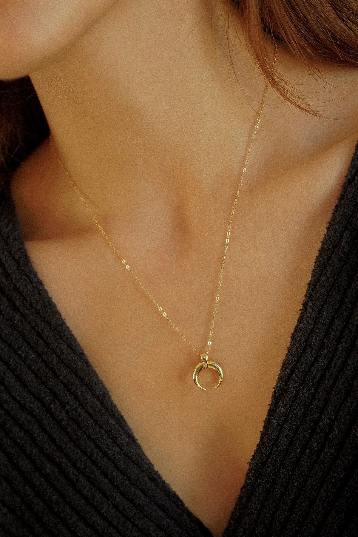 Crescent Moon Necklace