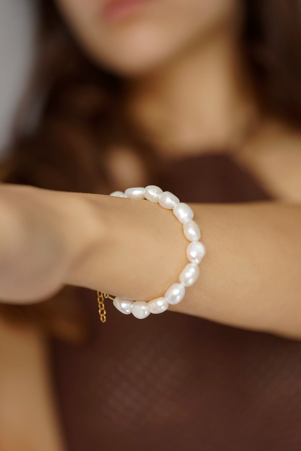 Chunky Freshwater Pearl Bracelet