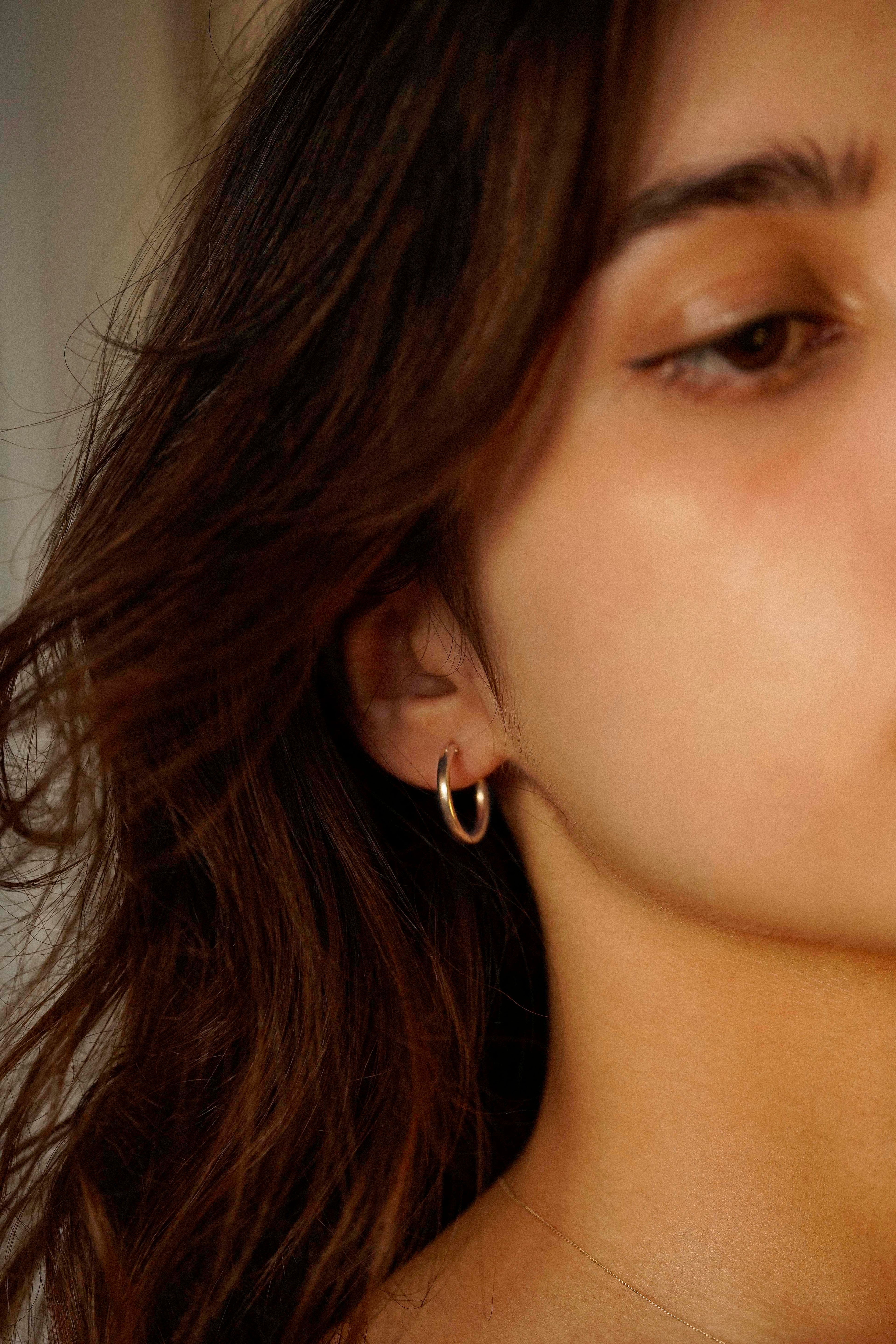19mm Hoop Earrings