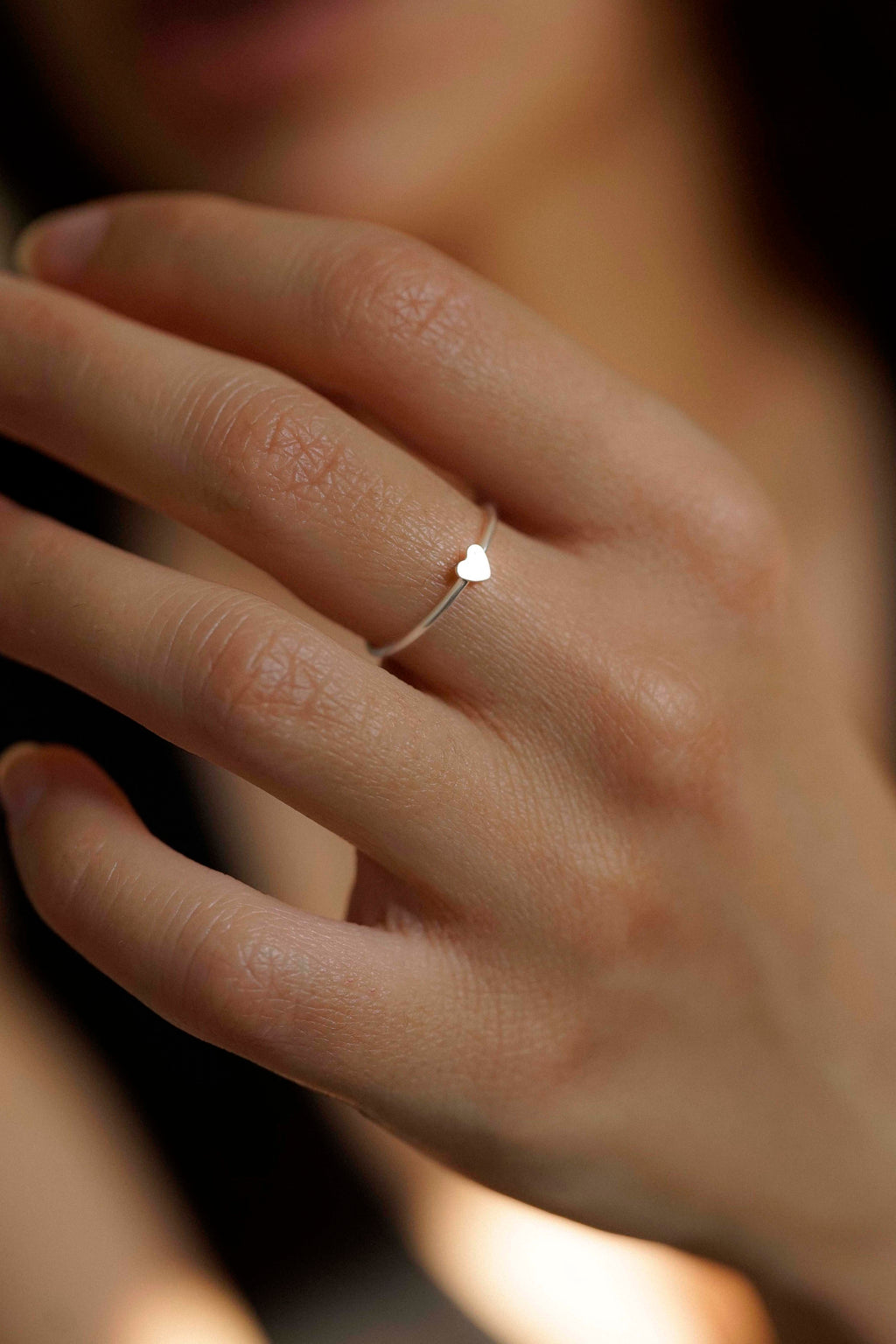 Dainty Heart Ring