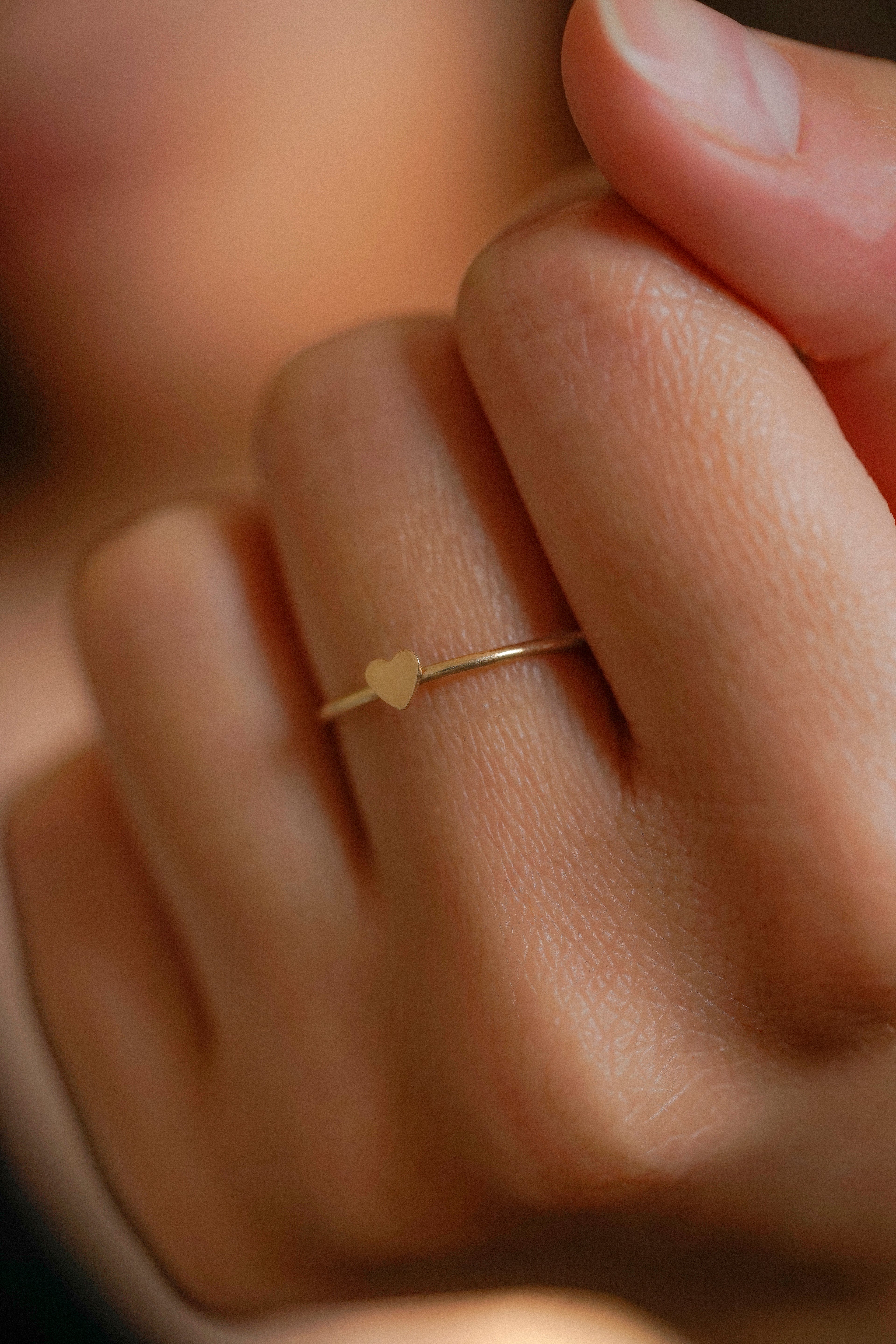 Dainty Heart Ring