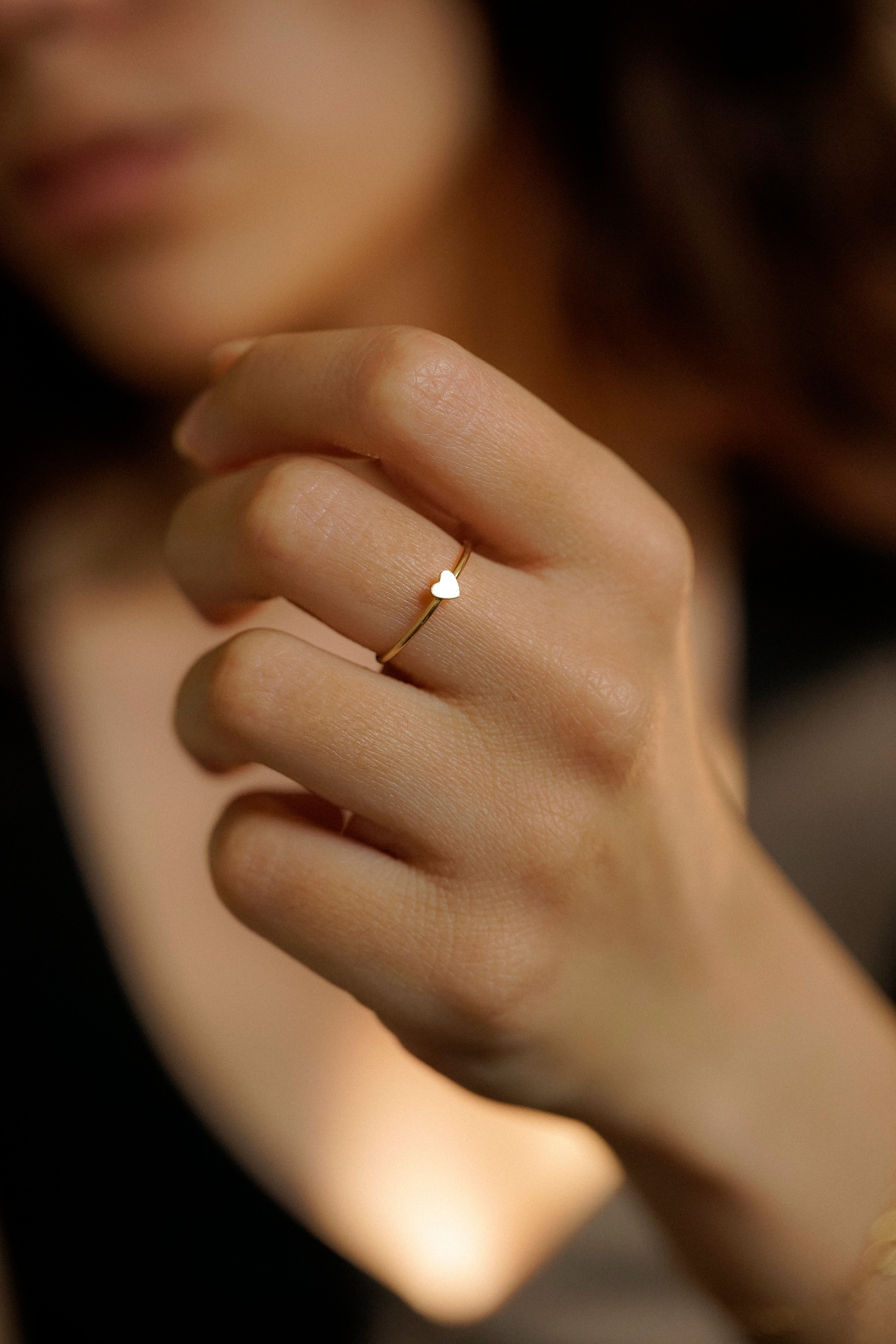 Dainty Heart Ring
