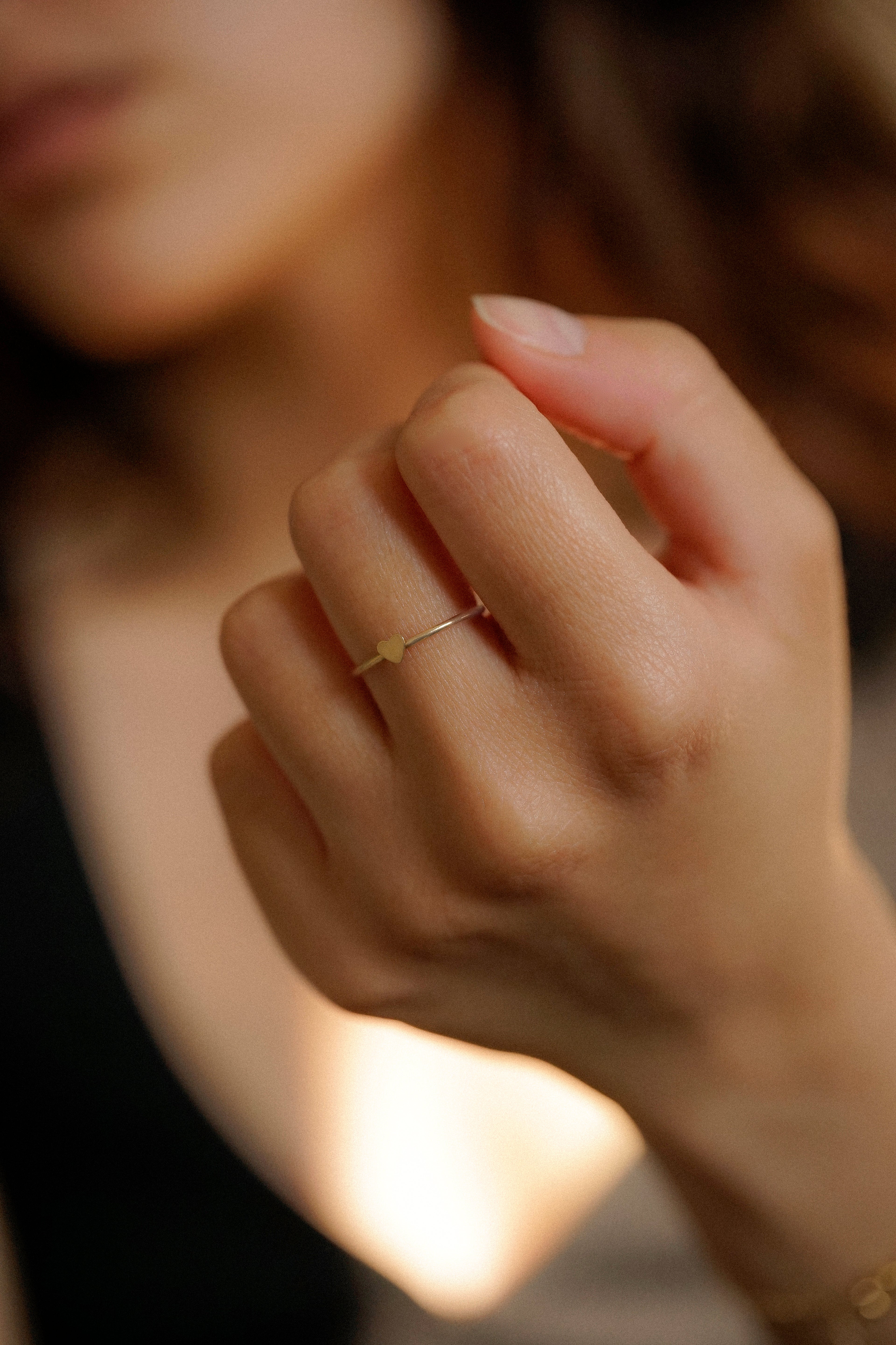 Dainty Heart Ring