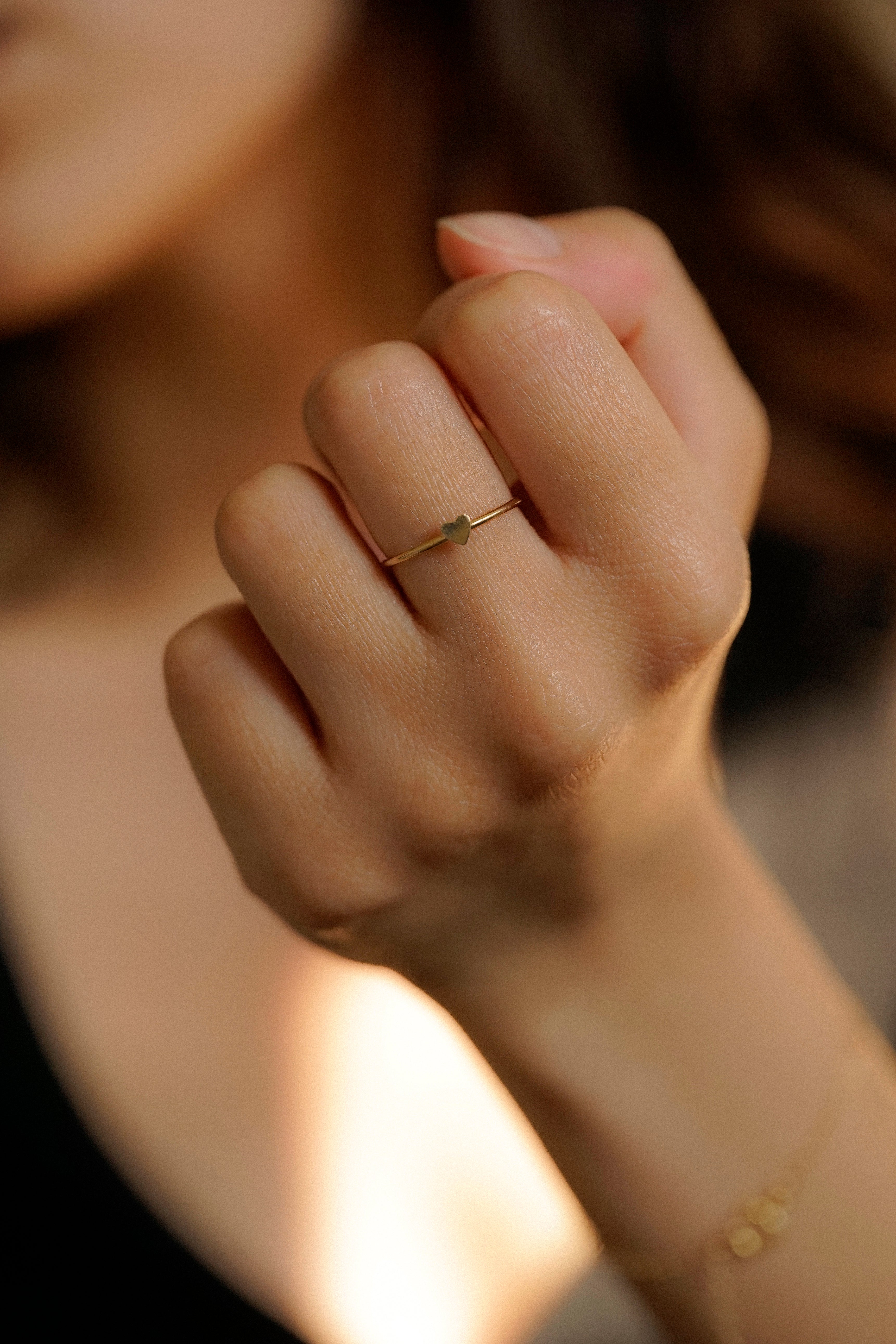 Dainty Heart Ring