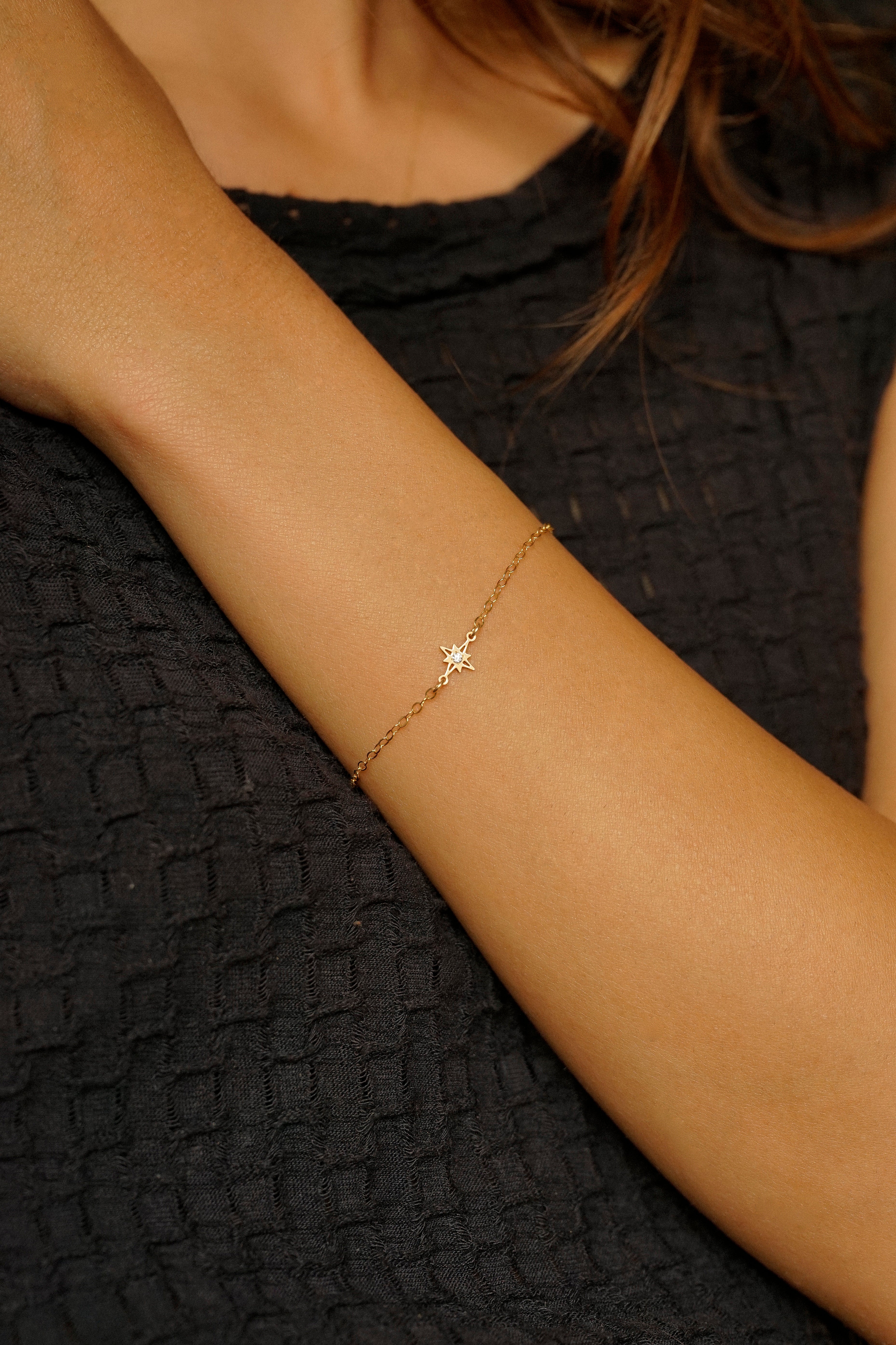 North Star Charm Bracelet
