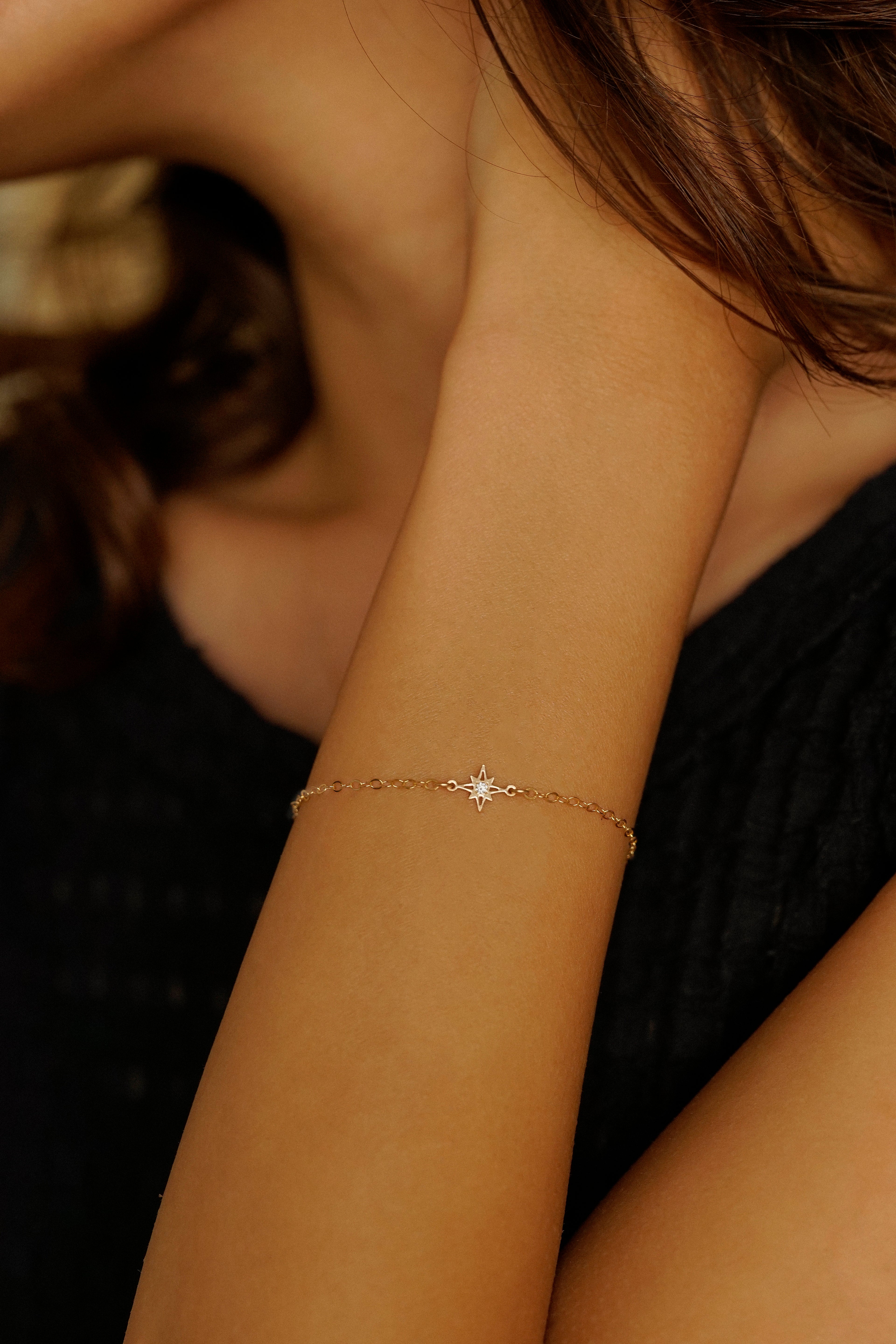 North Star Charm Bracelet