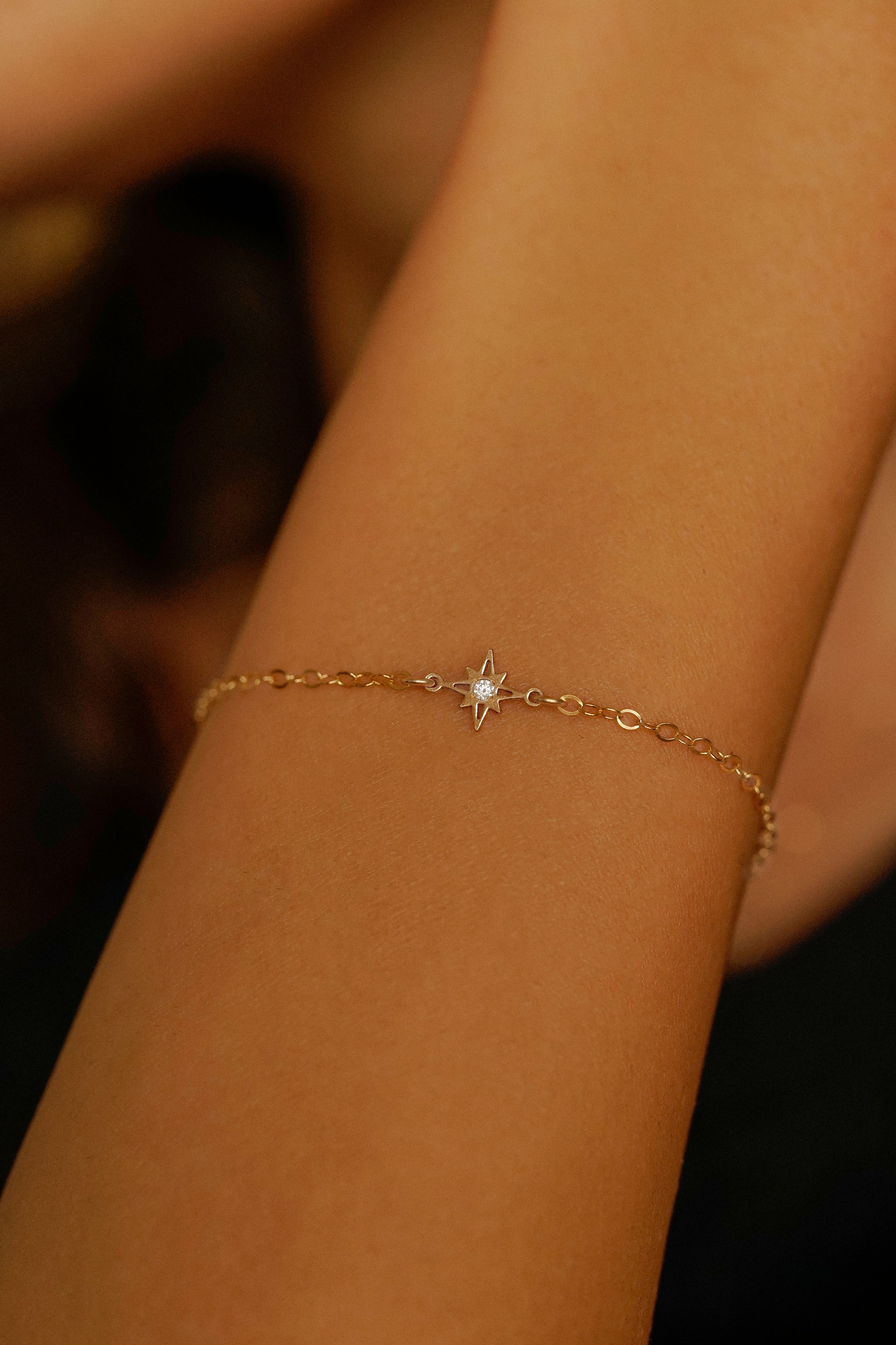 North Star Charm Bracelet