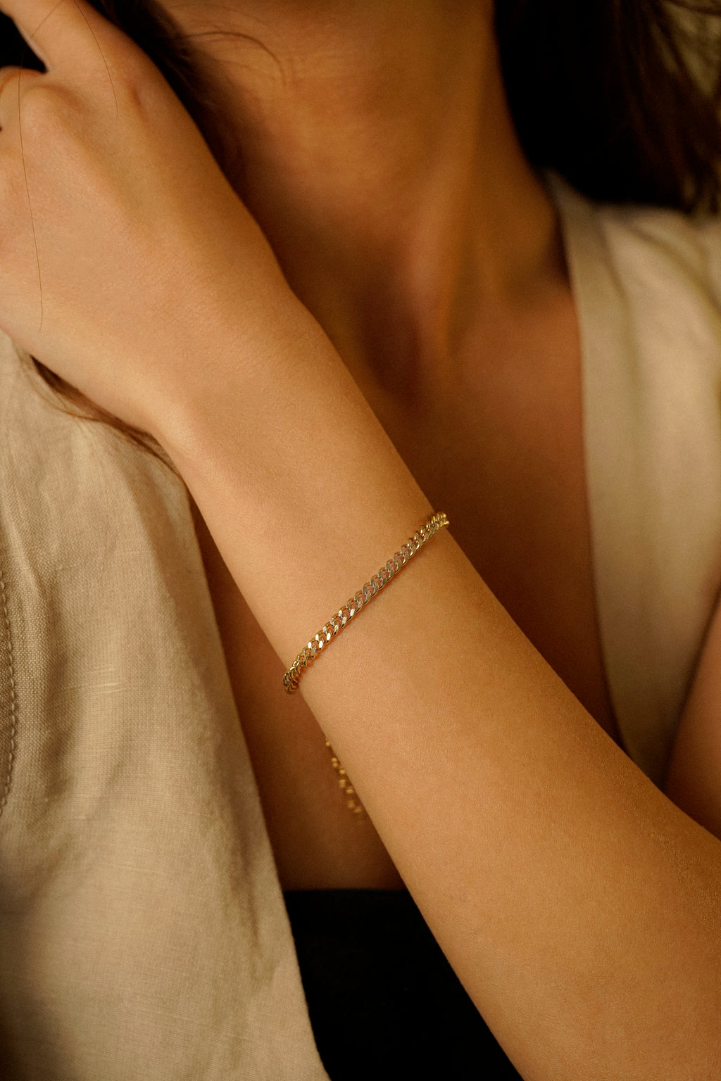 Chunky Curb Bracelet