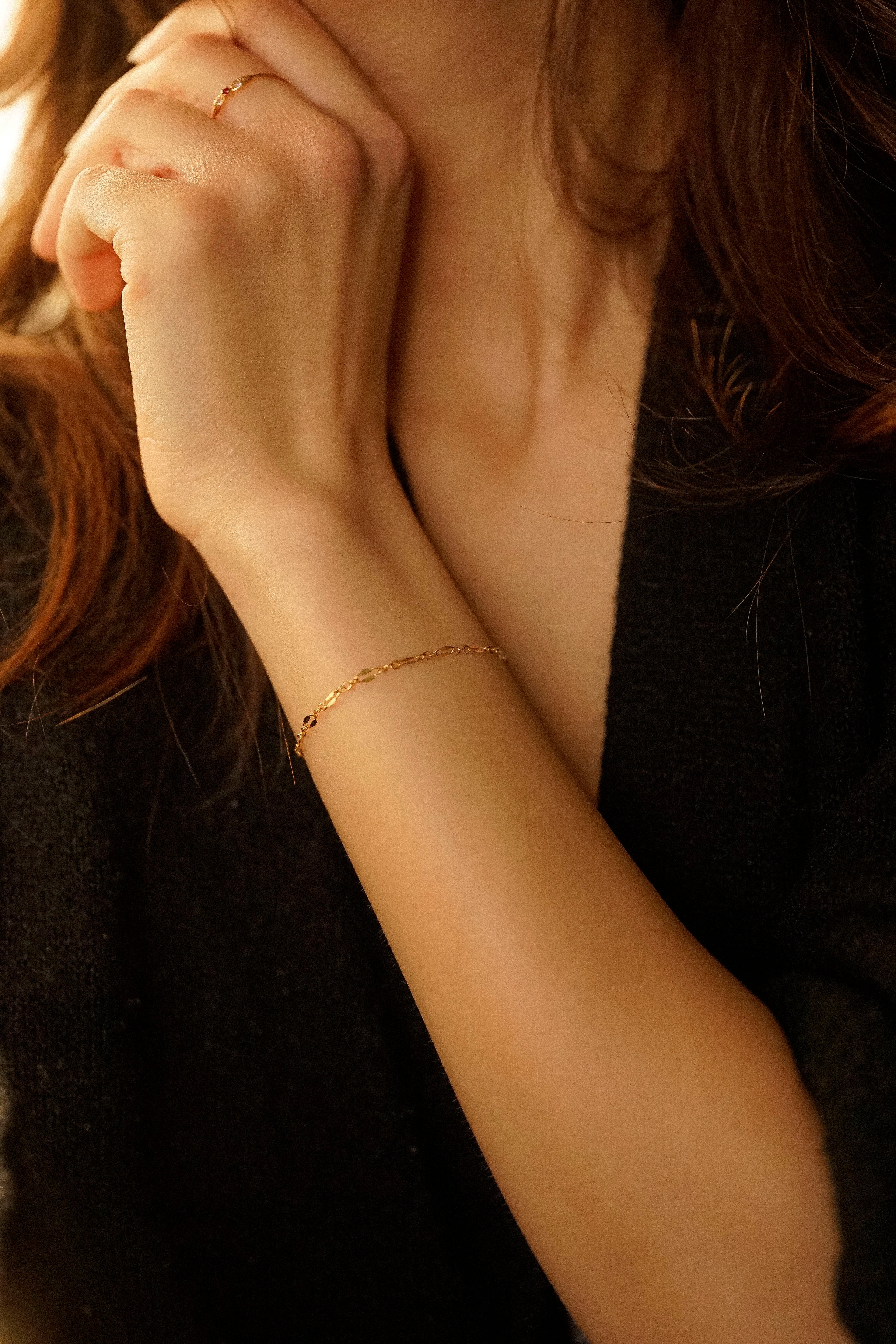 Lace Sequin Bracelet