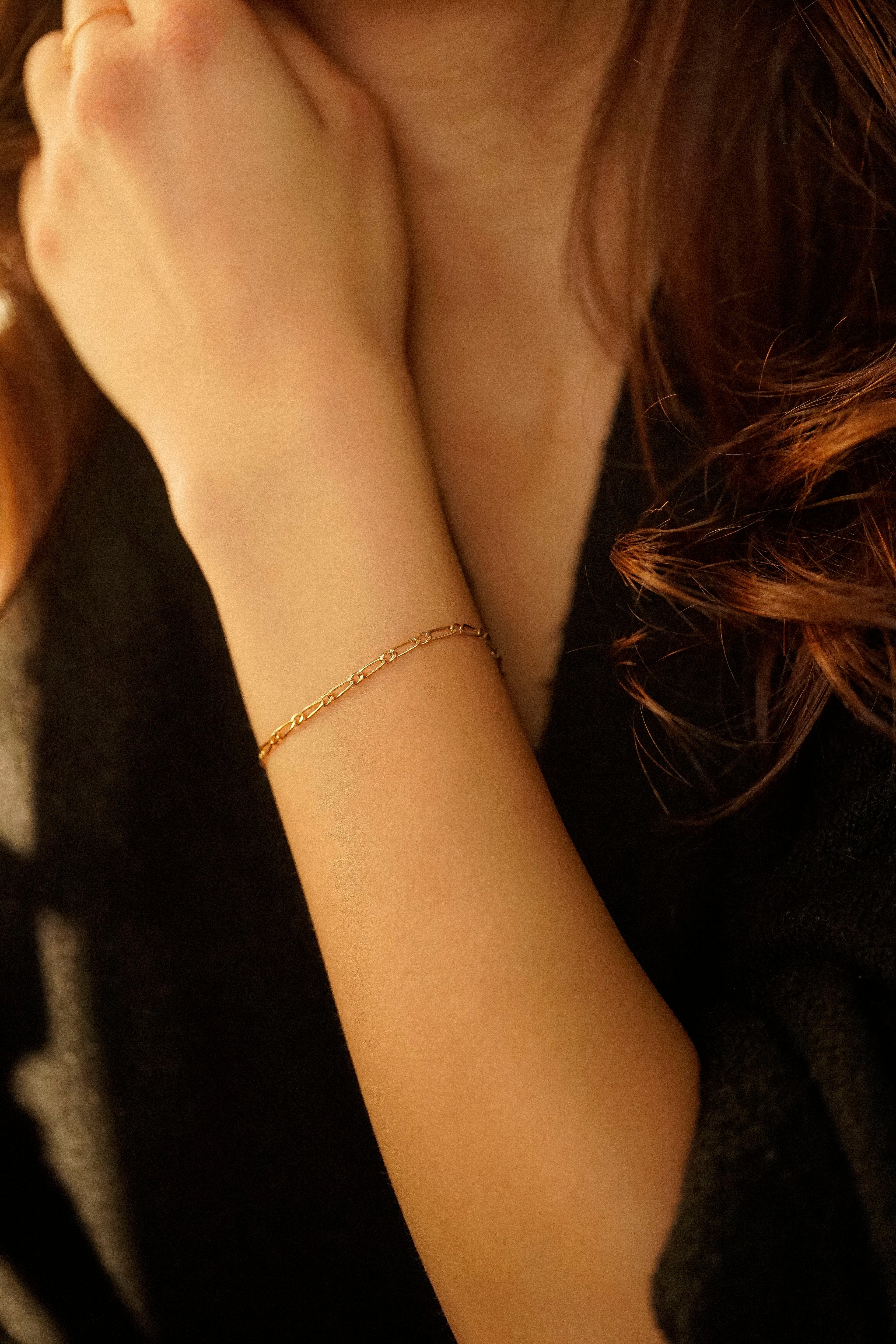 Thick Figaro Bracelet