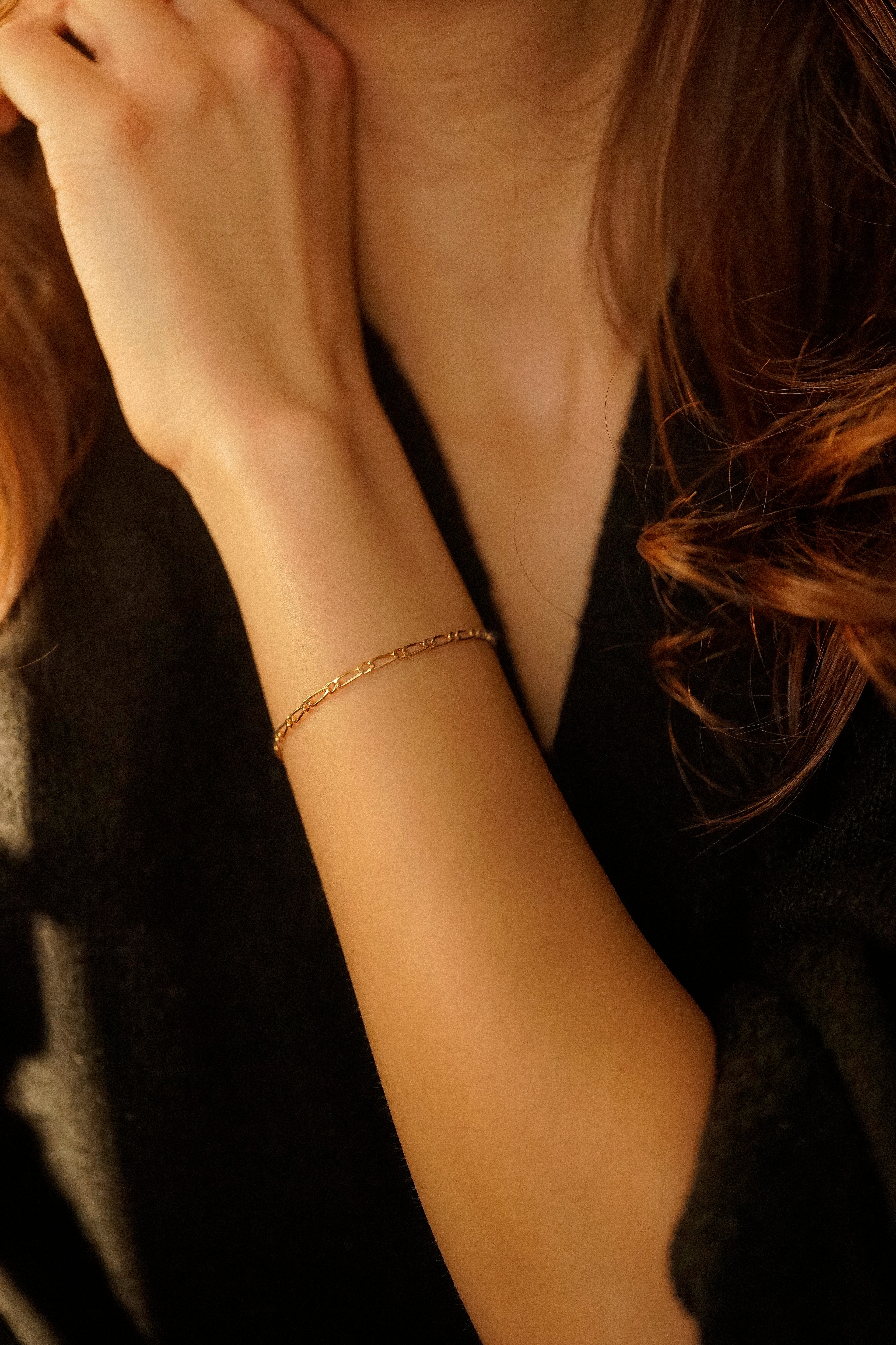 Thick Figaro Bracelet