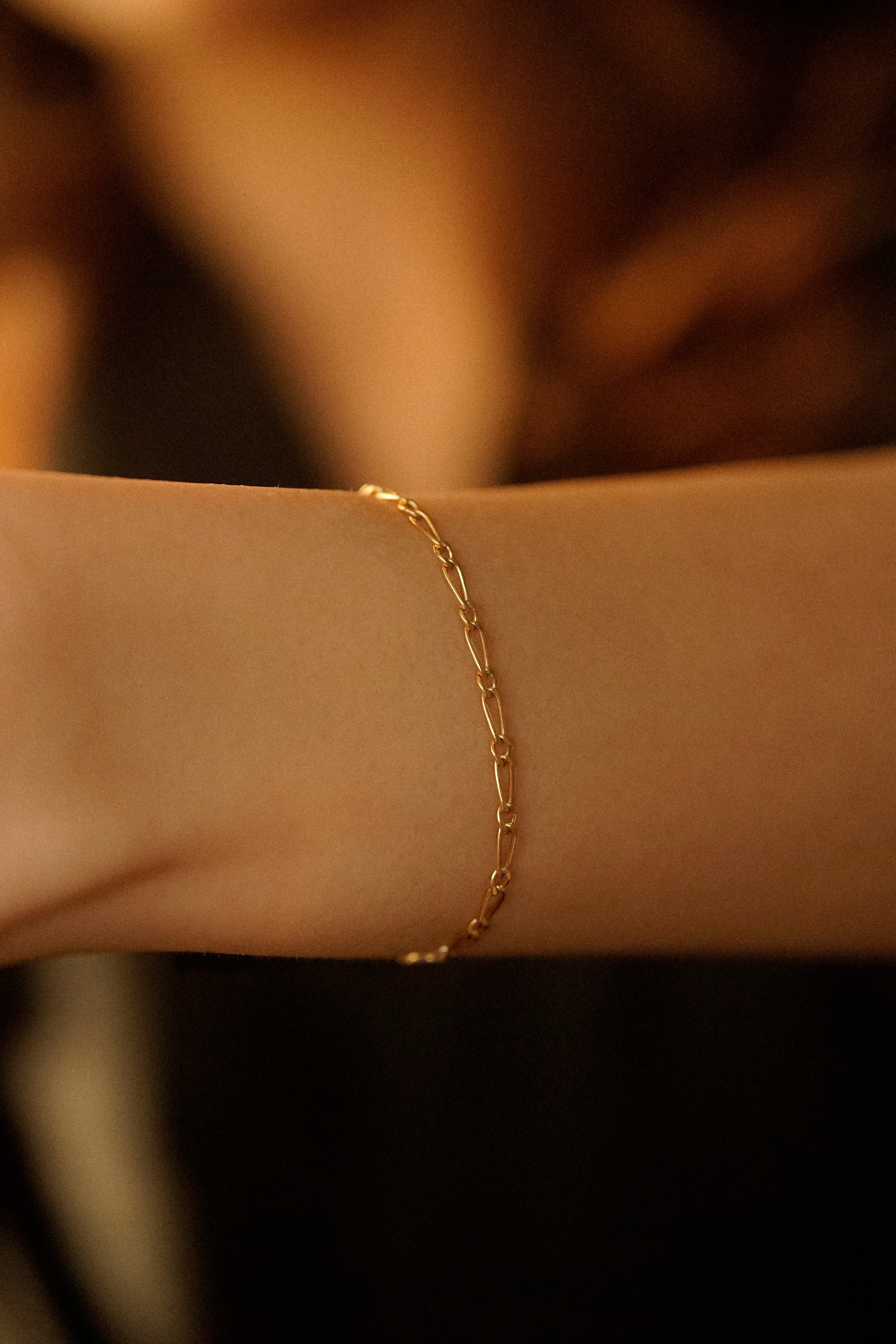 Thick Figaro Bracelet
