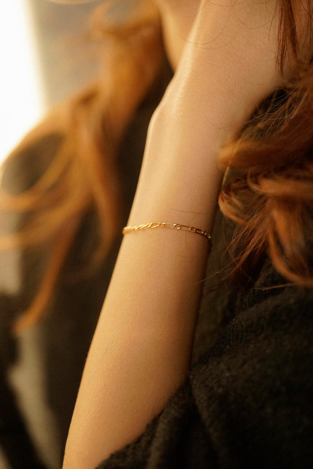 Thick Figaro Bracelet