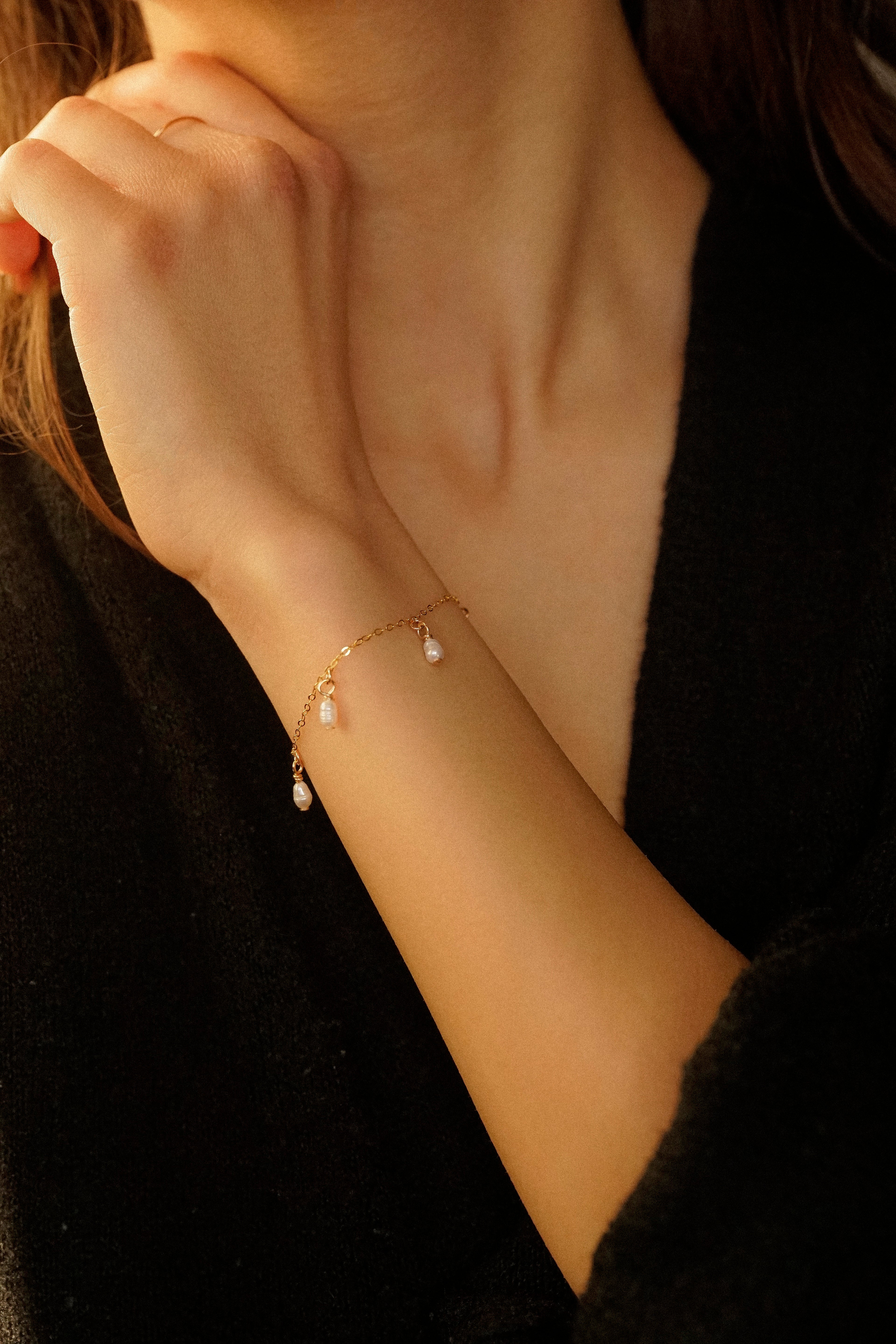 Pearl Drop Bracelet