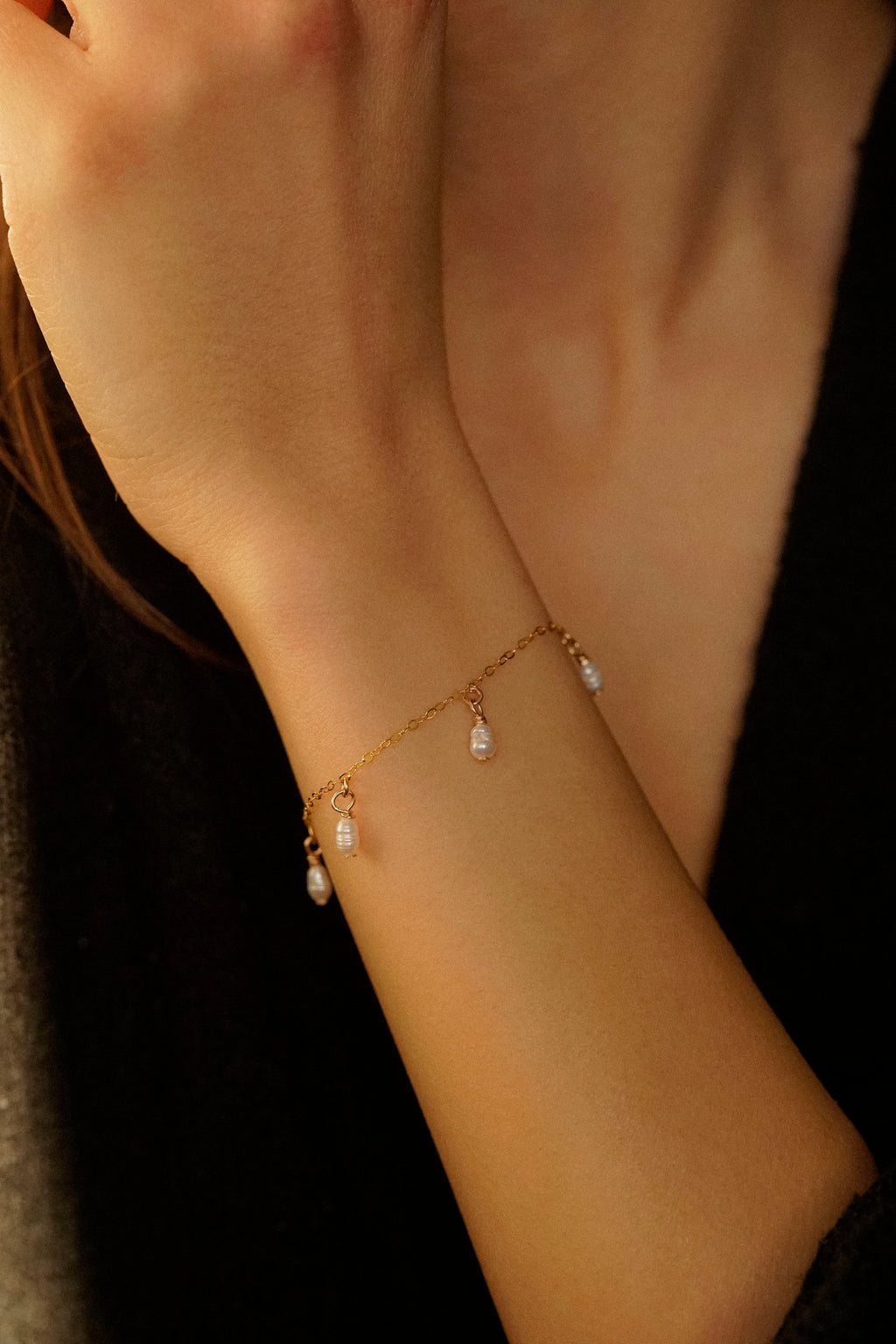 Pearl Drop Bracelet