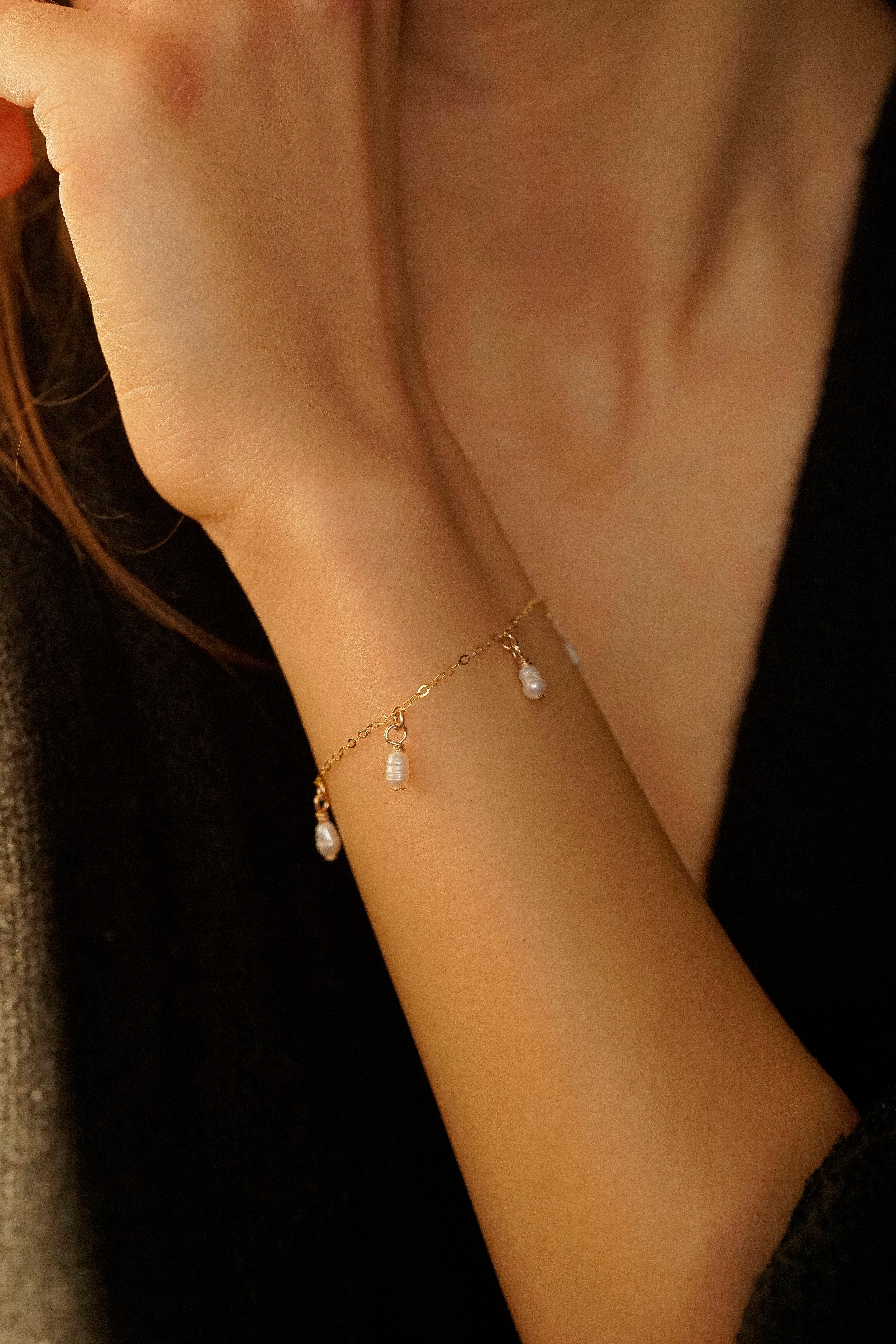 Pearl Drop Bracelet