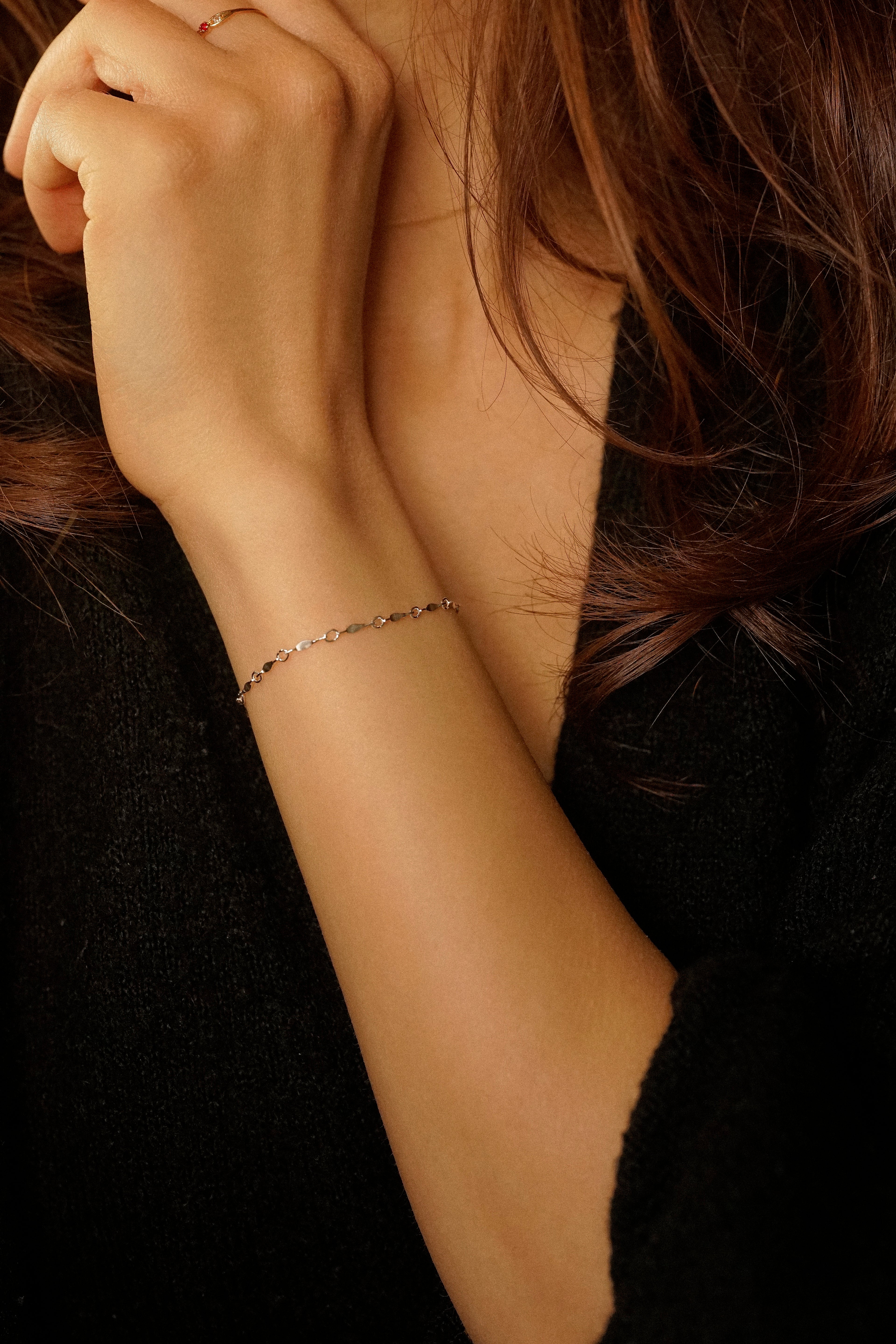 Dapped Bar Bracelet