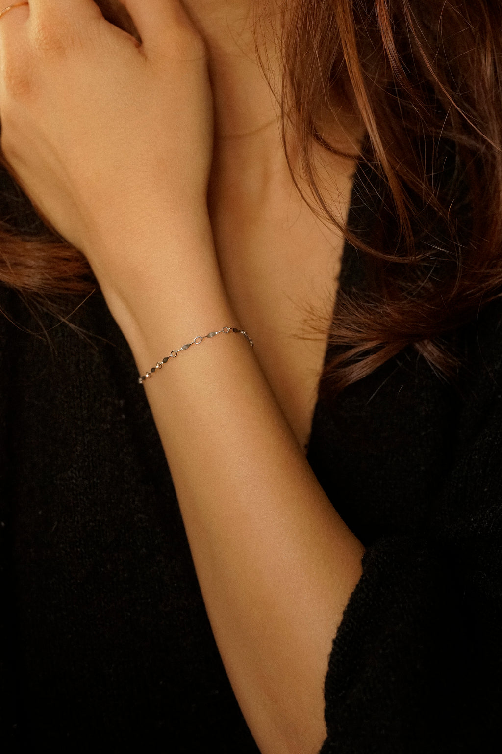 Dapped Bar Bracelet