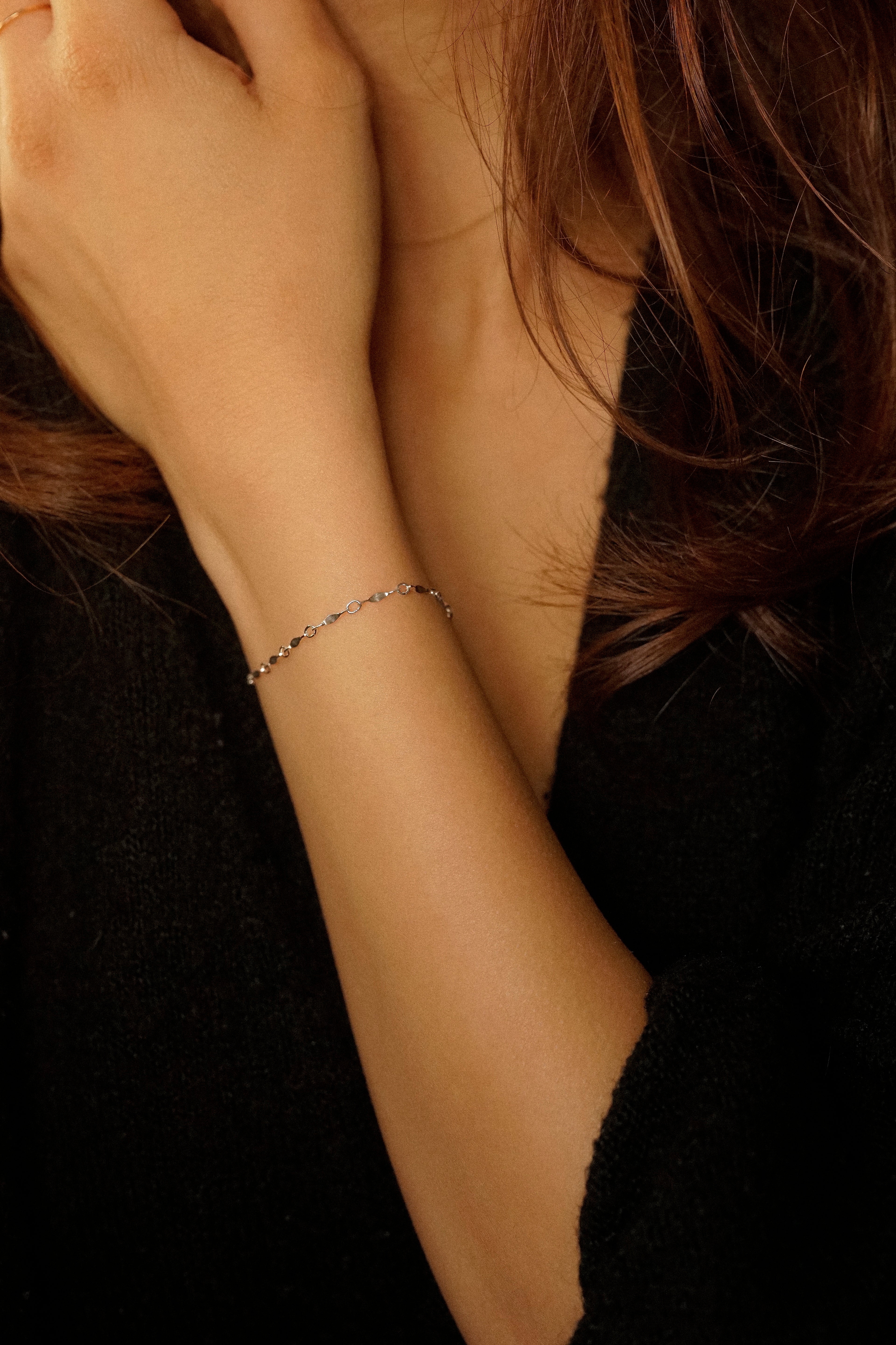 Dapped Bar Bracelet