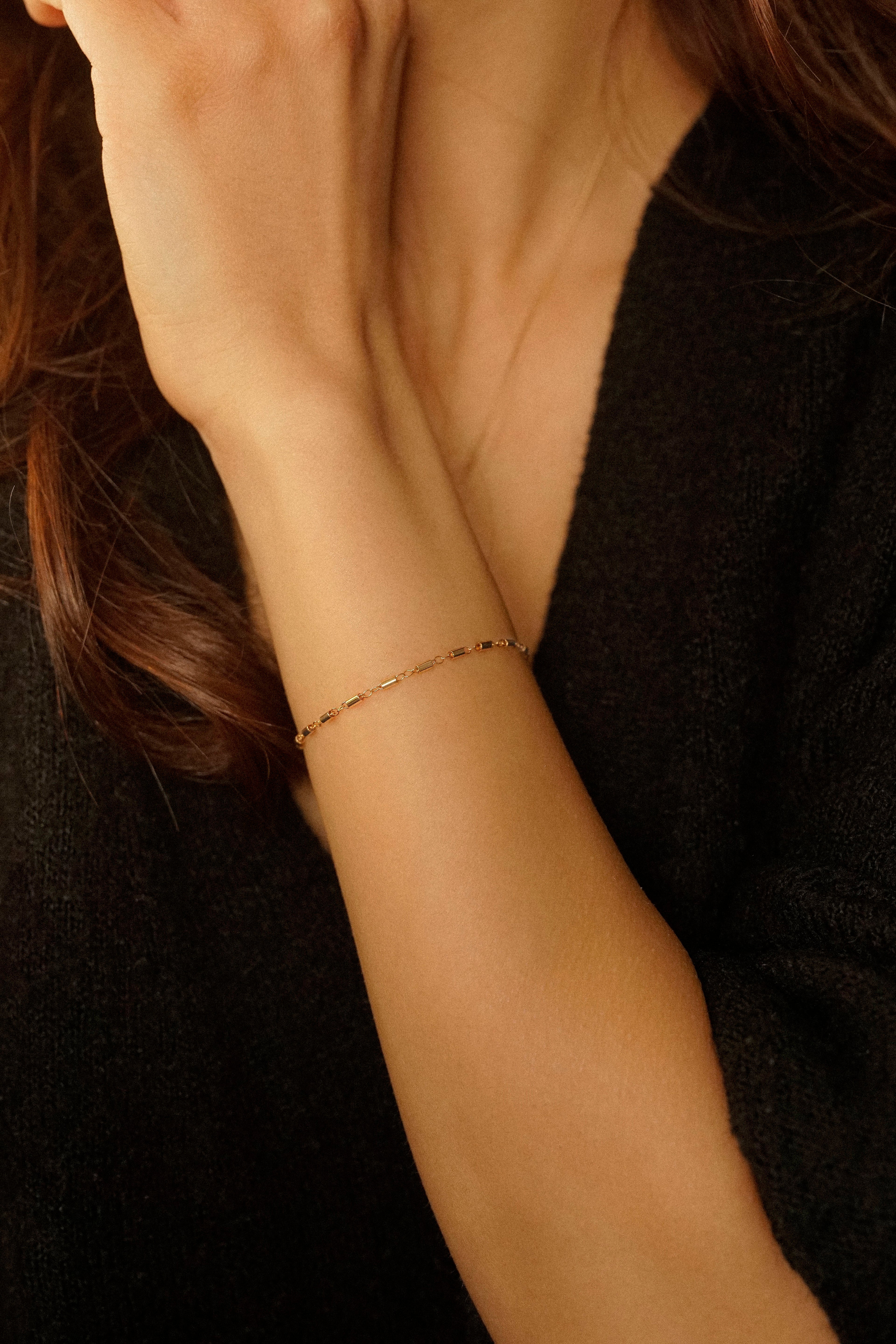 Tube Chain Bracelet