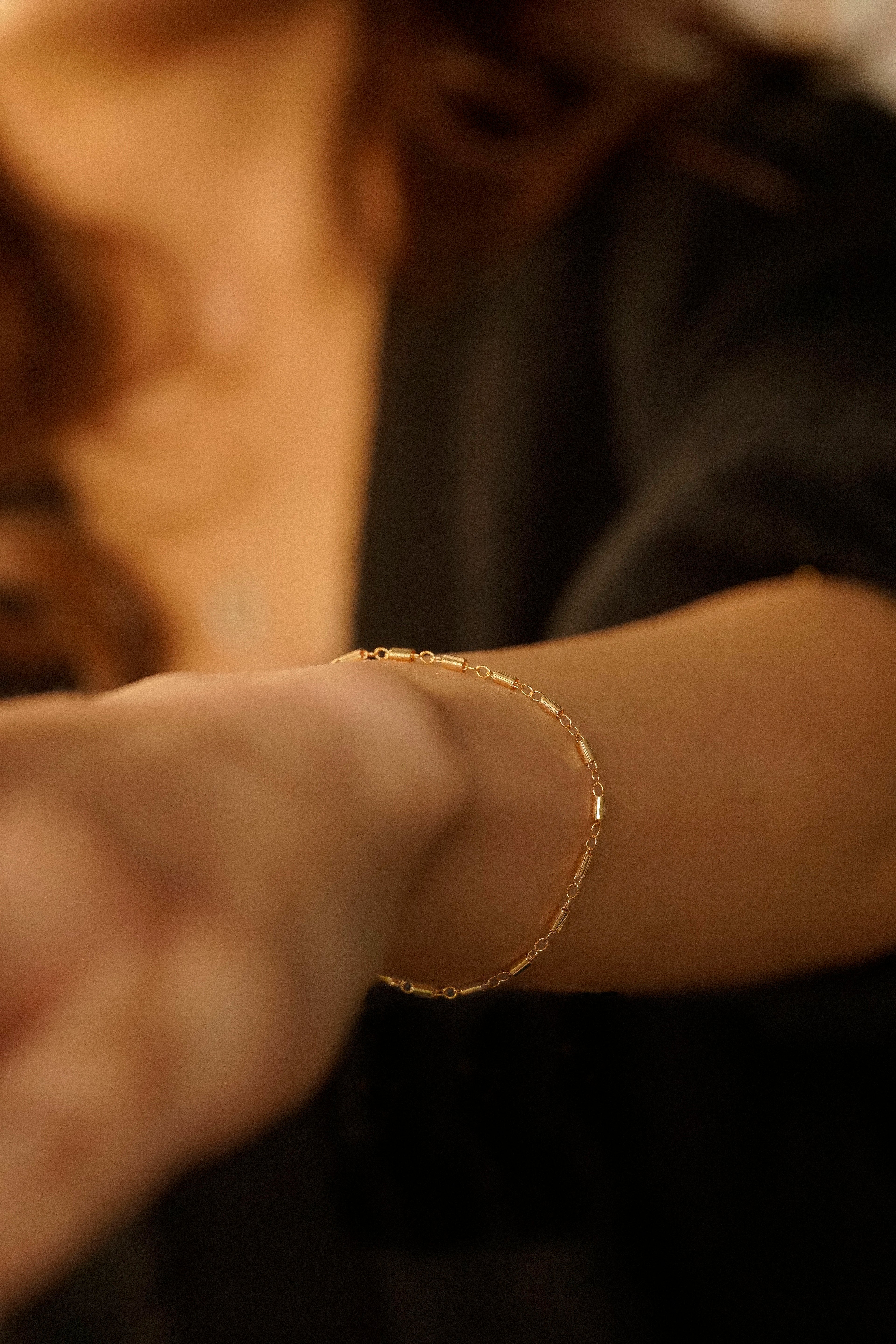 Tube Chain Bracelet