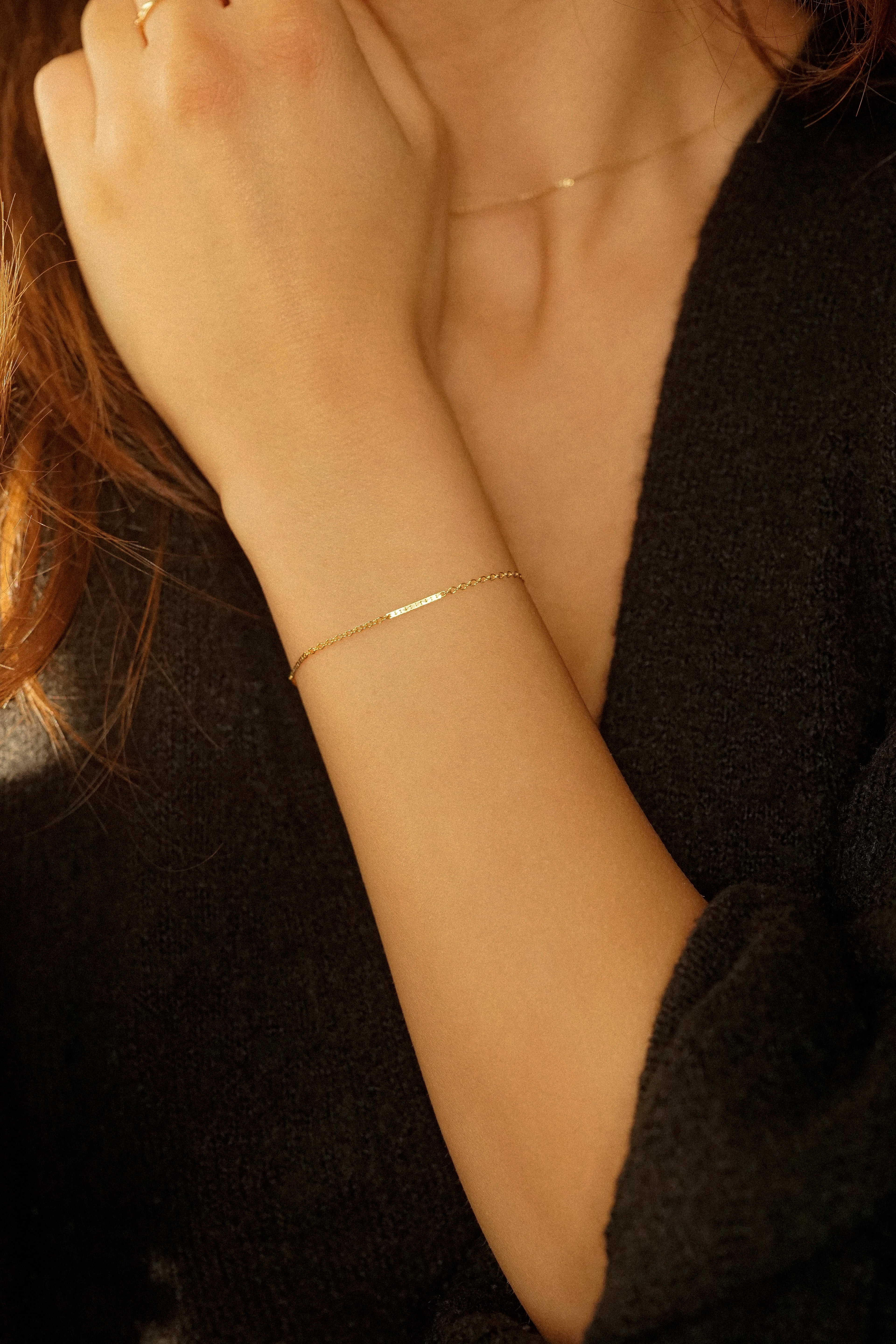 Cable Bar Bracelet