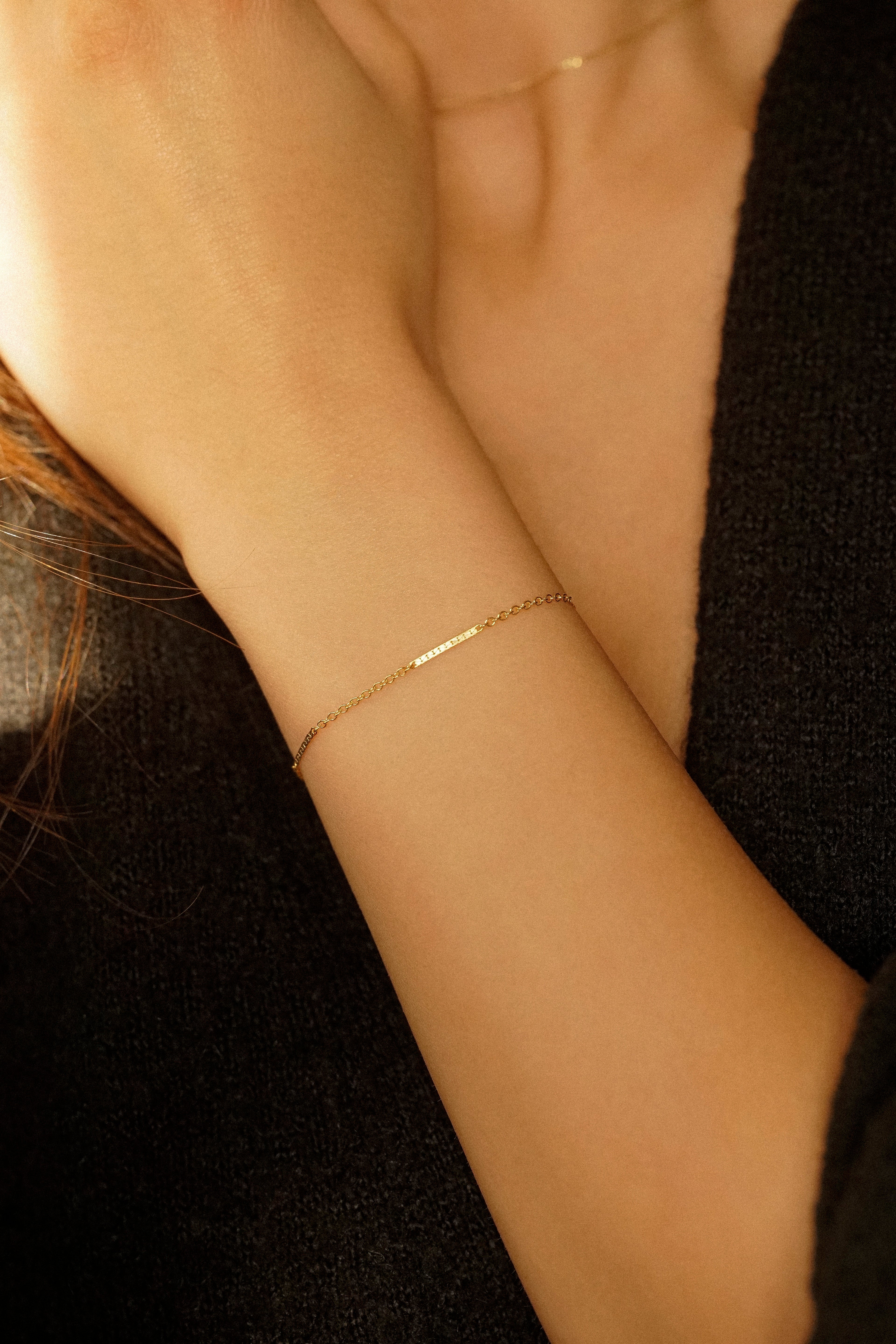 Cable Bar Bracelet