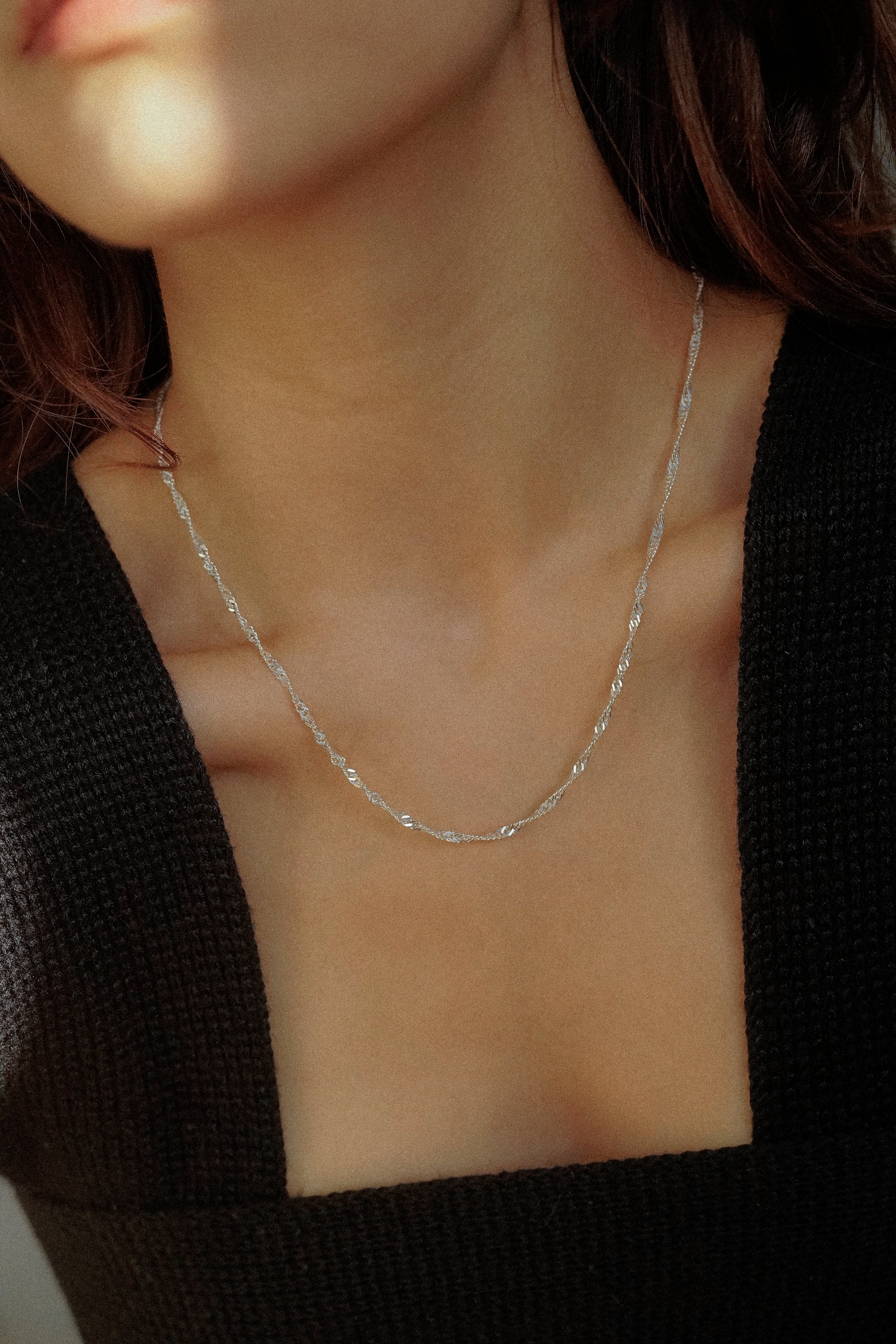 Singapore Twist Necklace