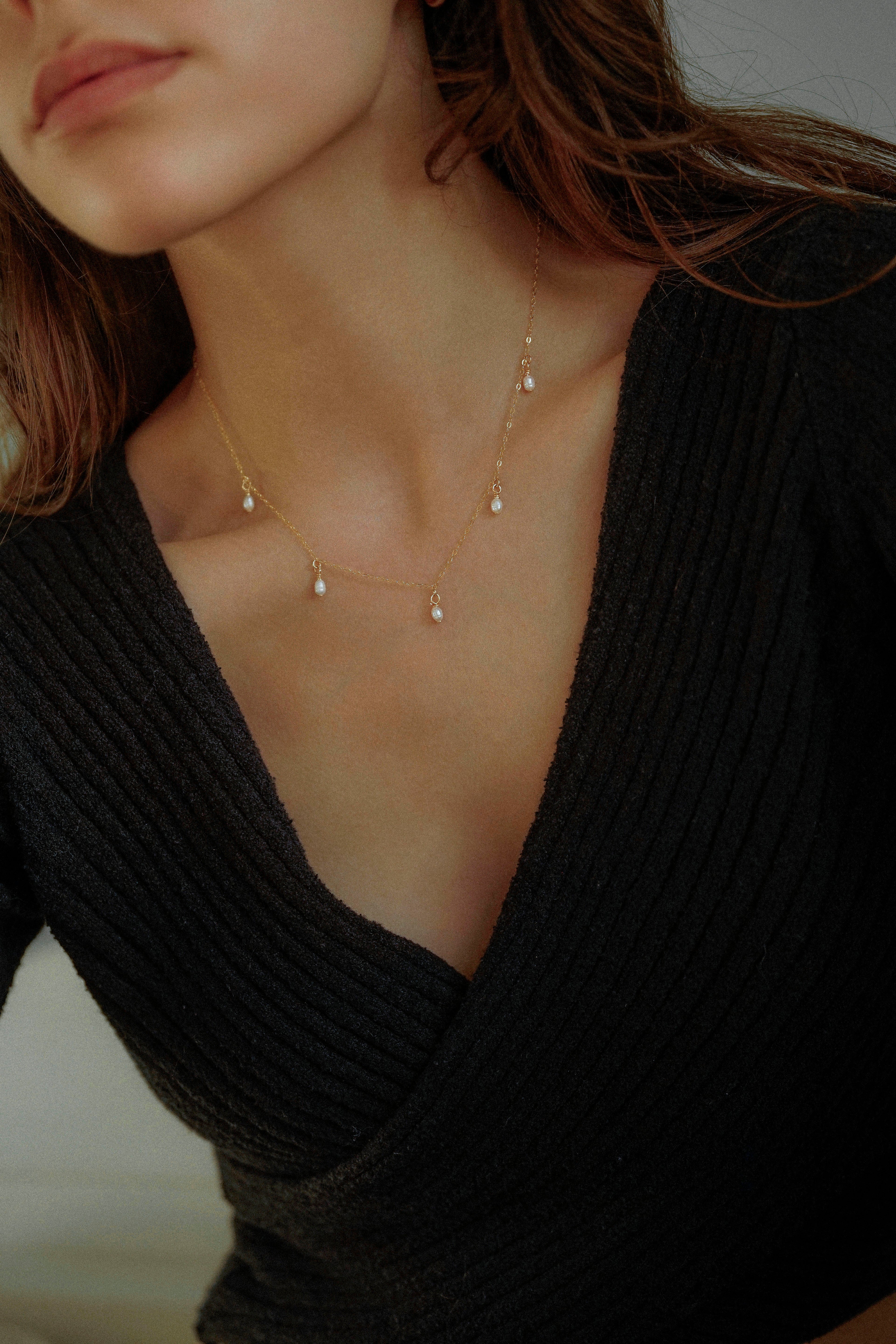 Pearl Drop Necklace