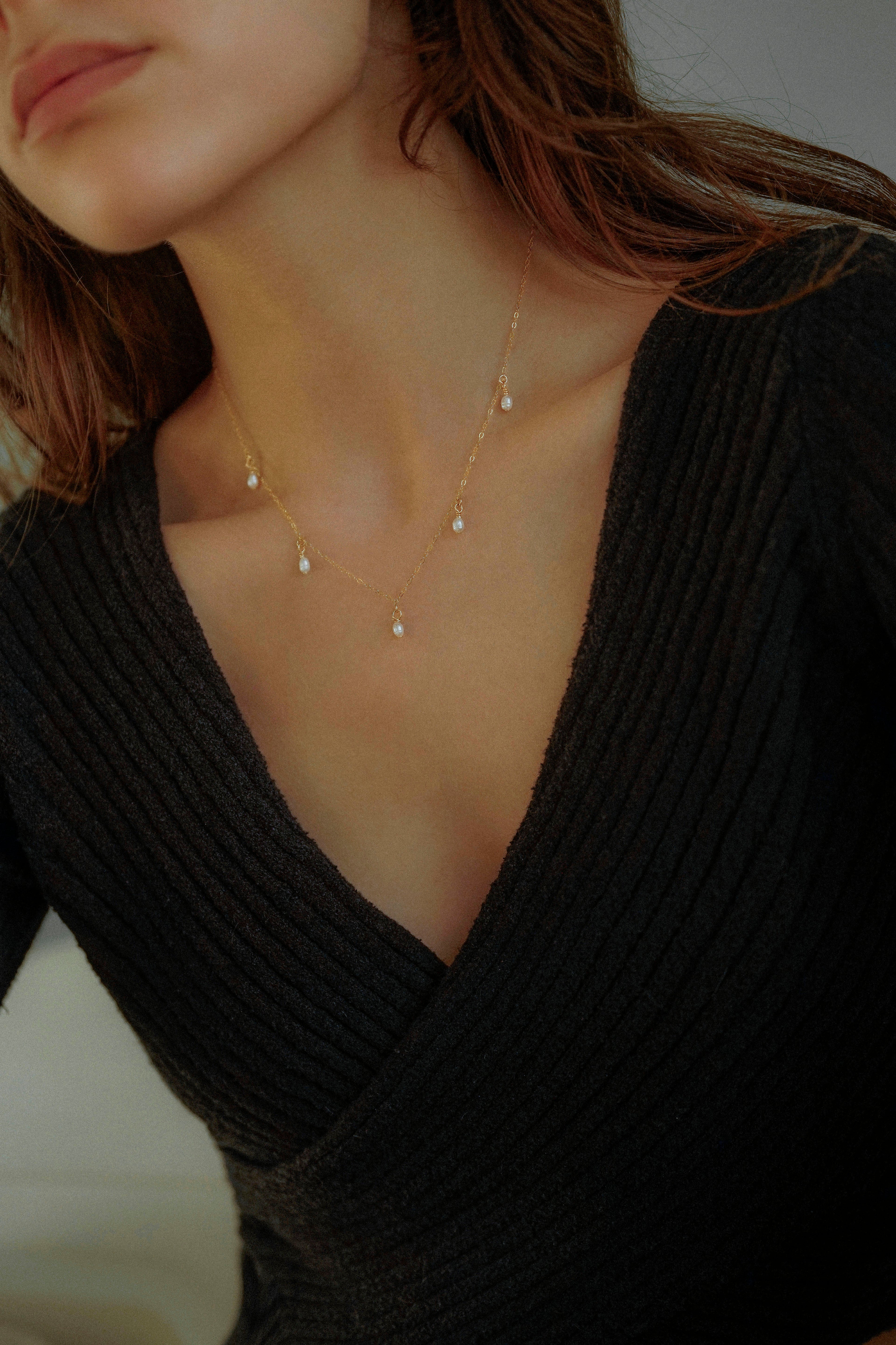 Pearl Drop Necklace
