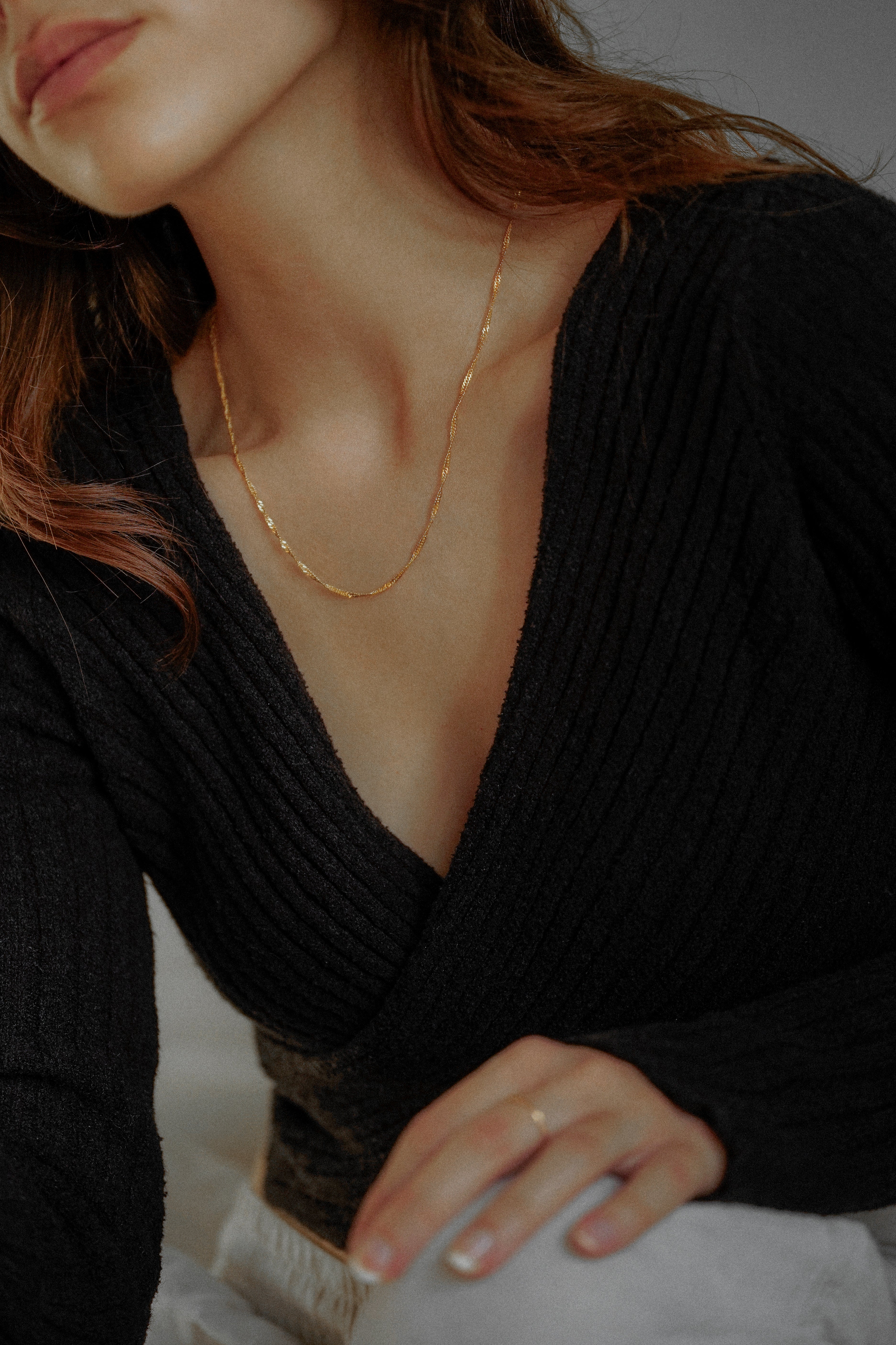 Singapore Twist Chain Necklace