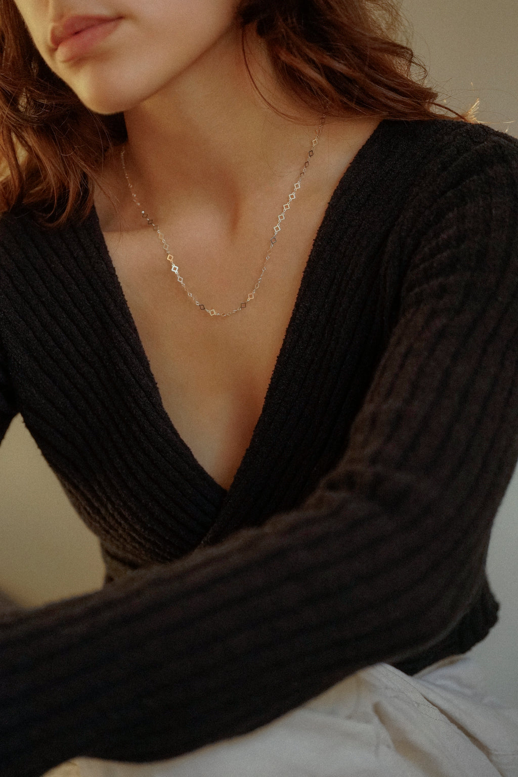 Square Frame Necklace