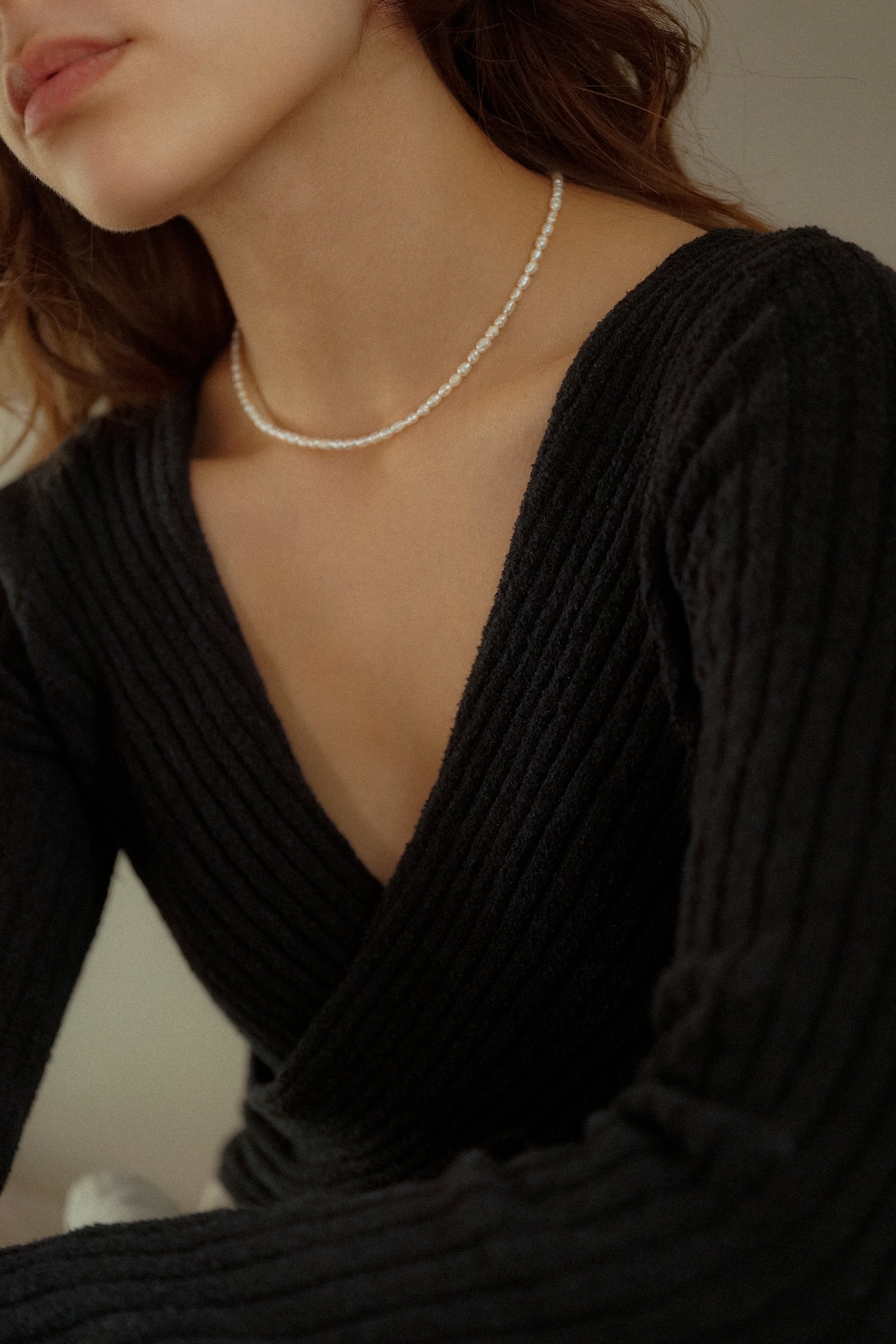 Dainty Freshwater Pearl Necklace