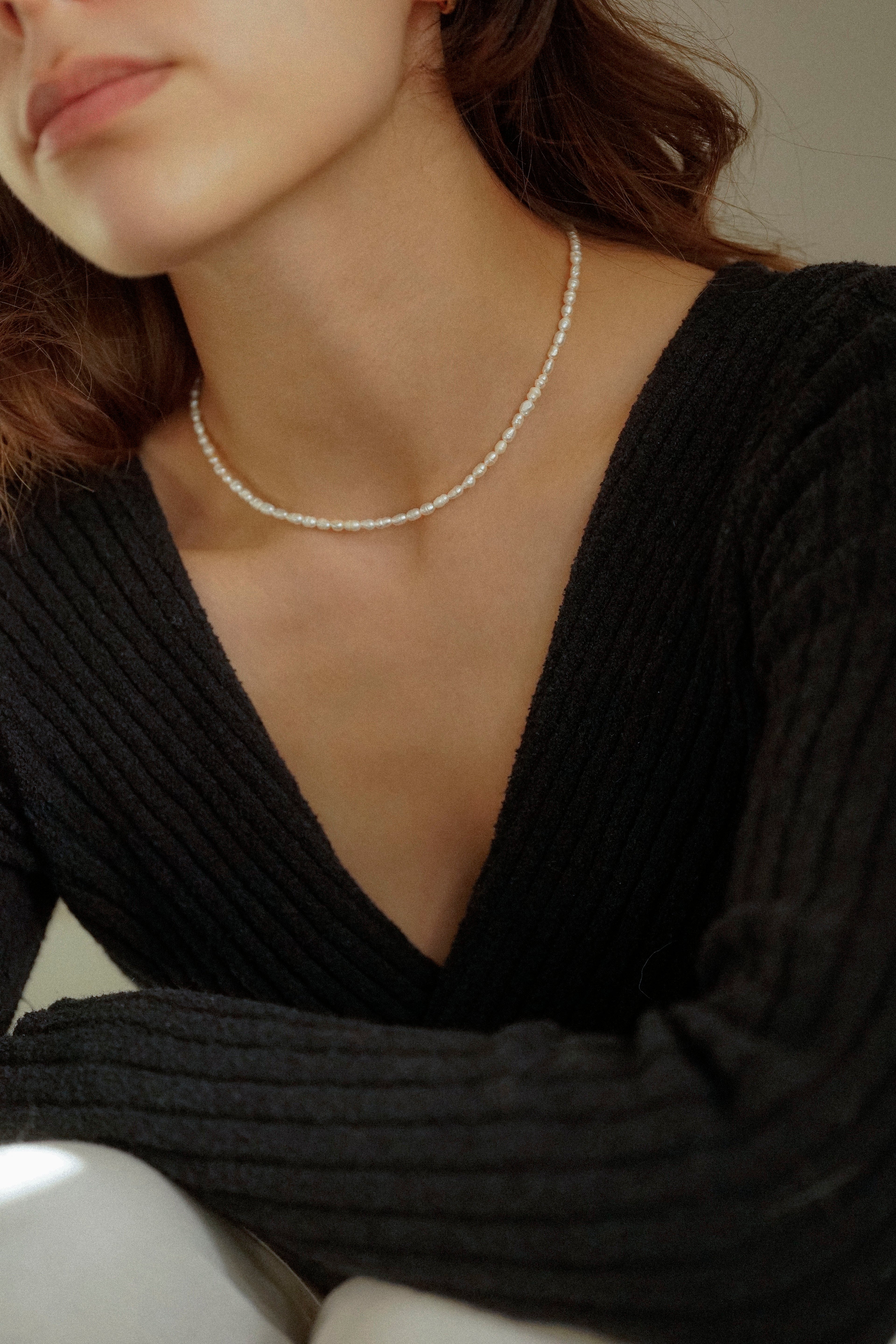 Dainty Freshwater Pearl Necklace