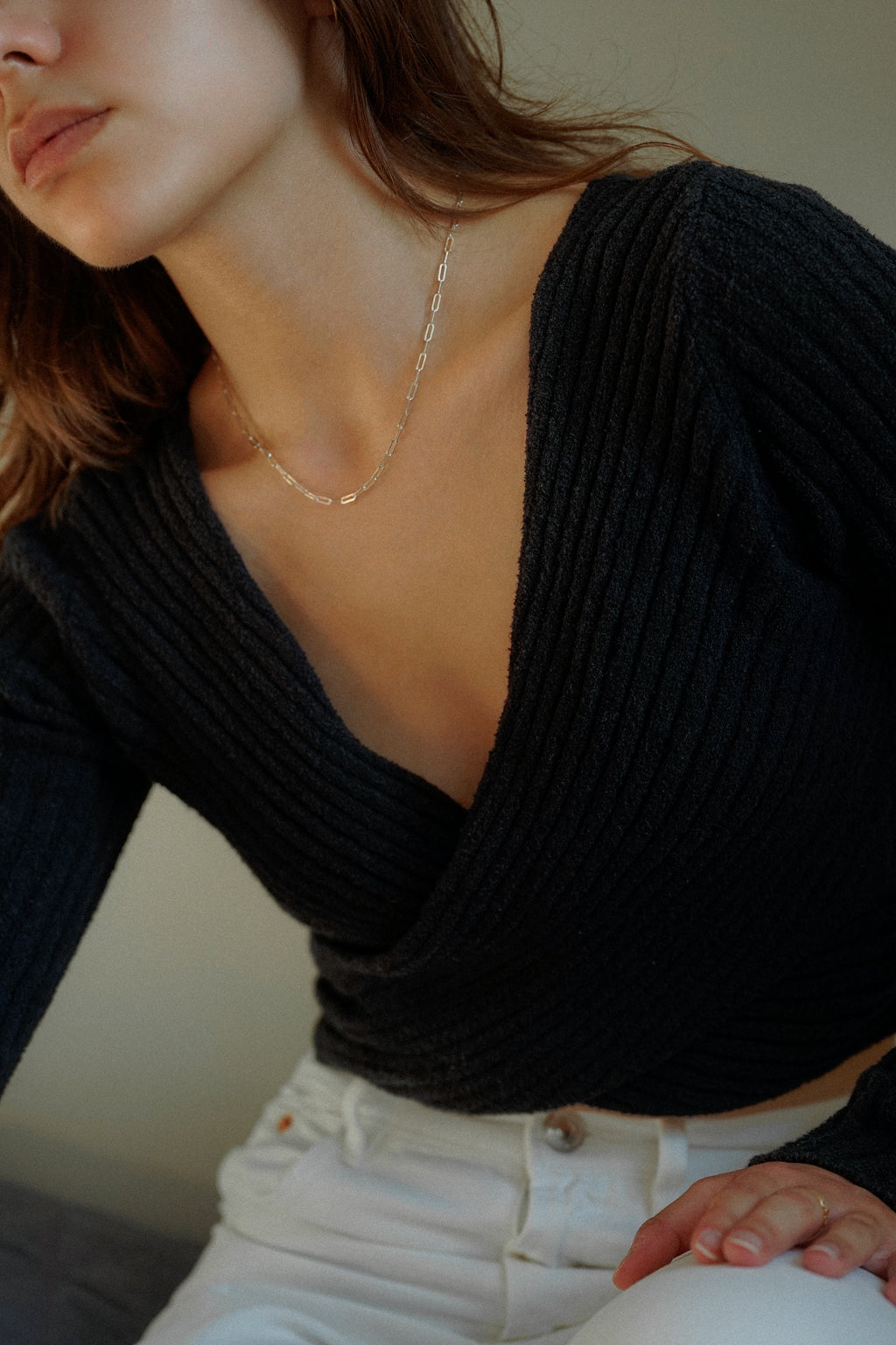 2.5mm Paperclip Chain Necklace