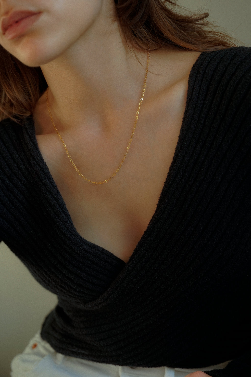 Large Cable Chain Necklace