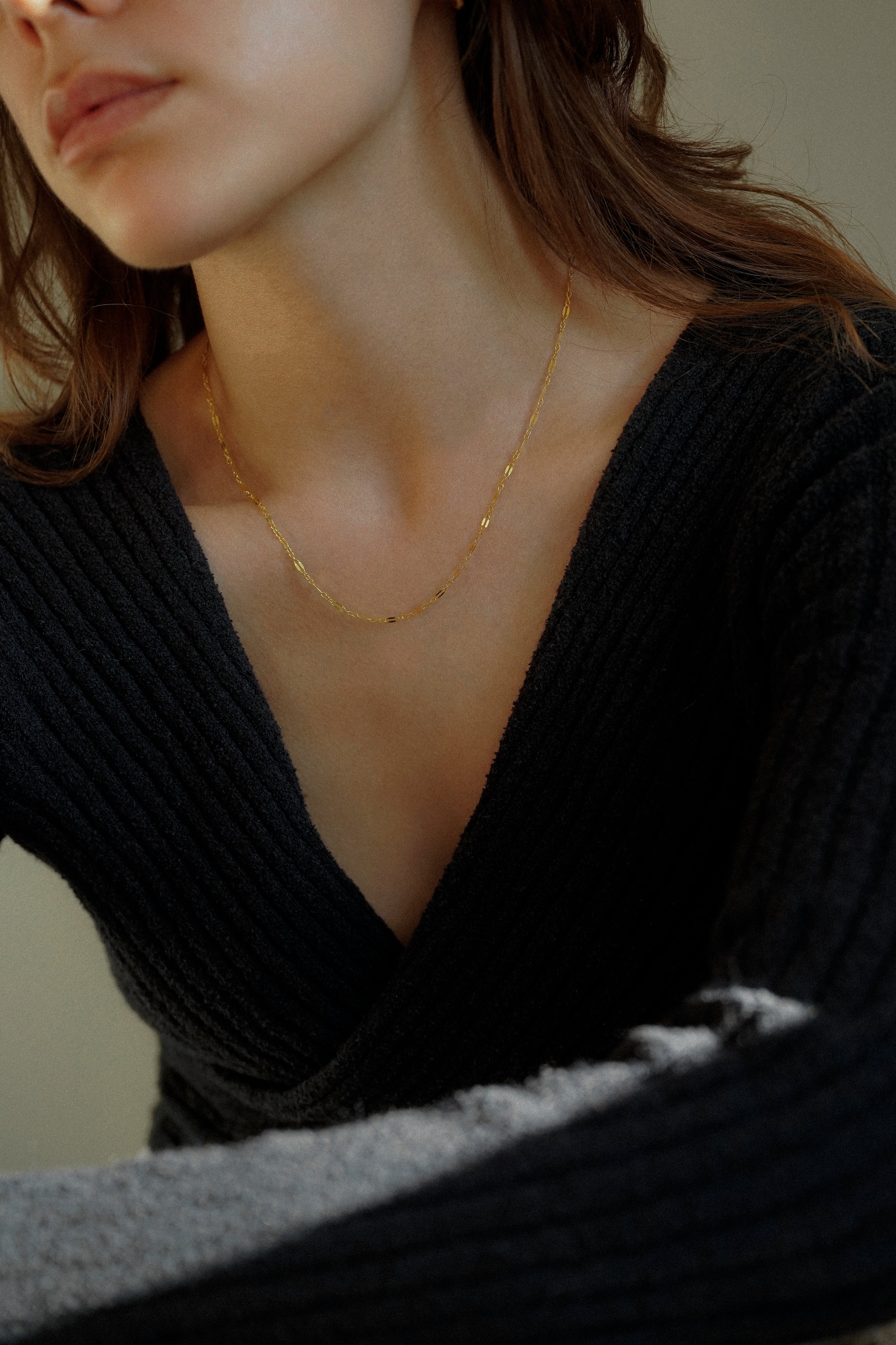 Lace Sequin Necklace