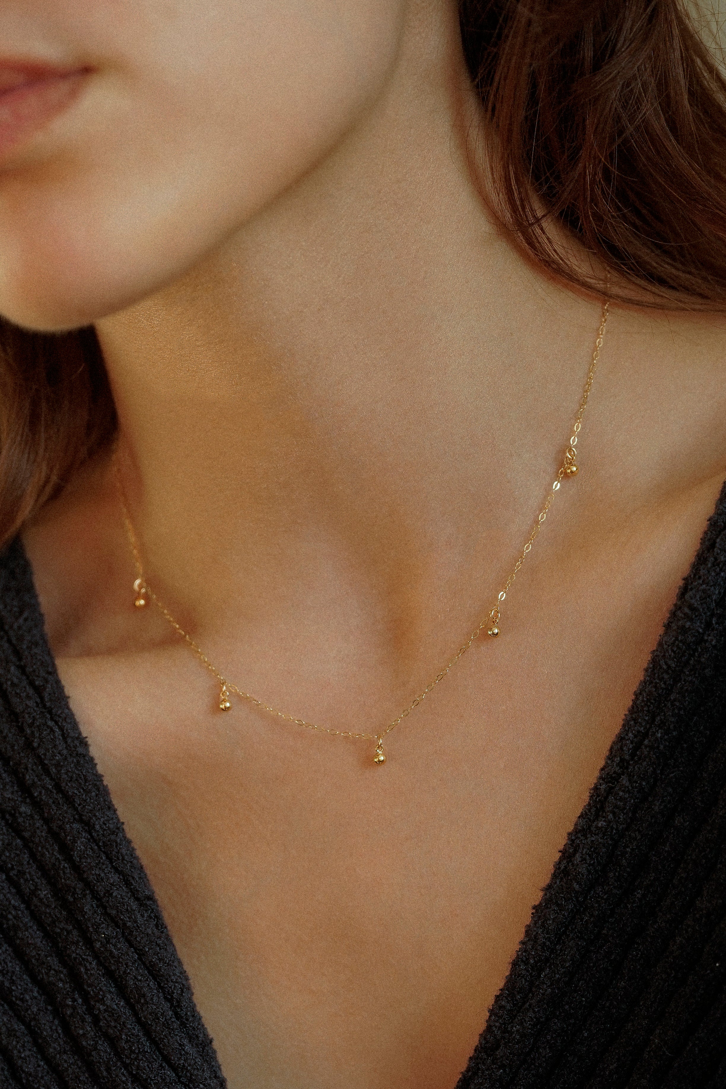 Ball Drop Necklace