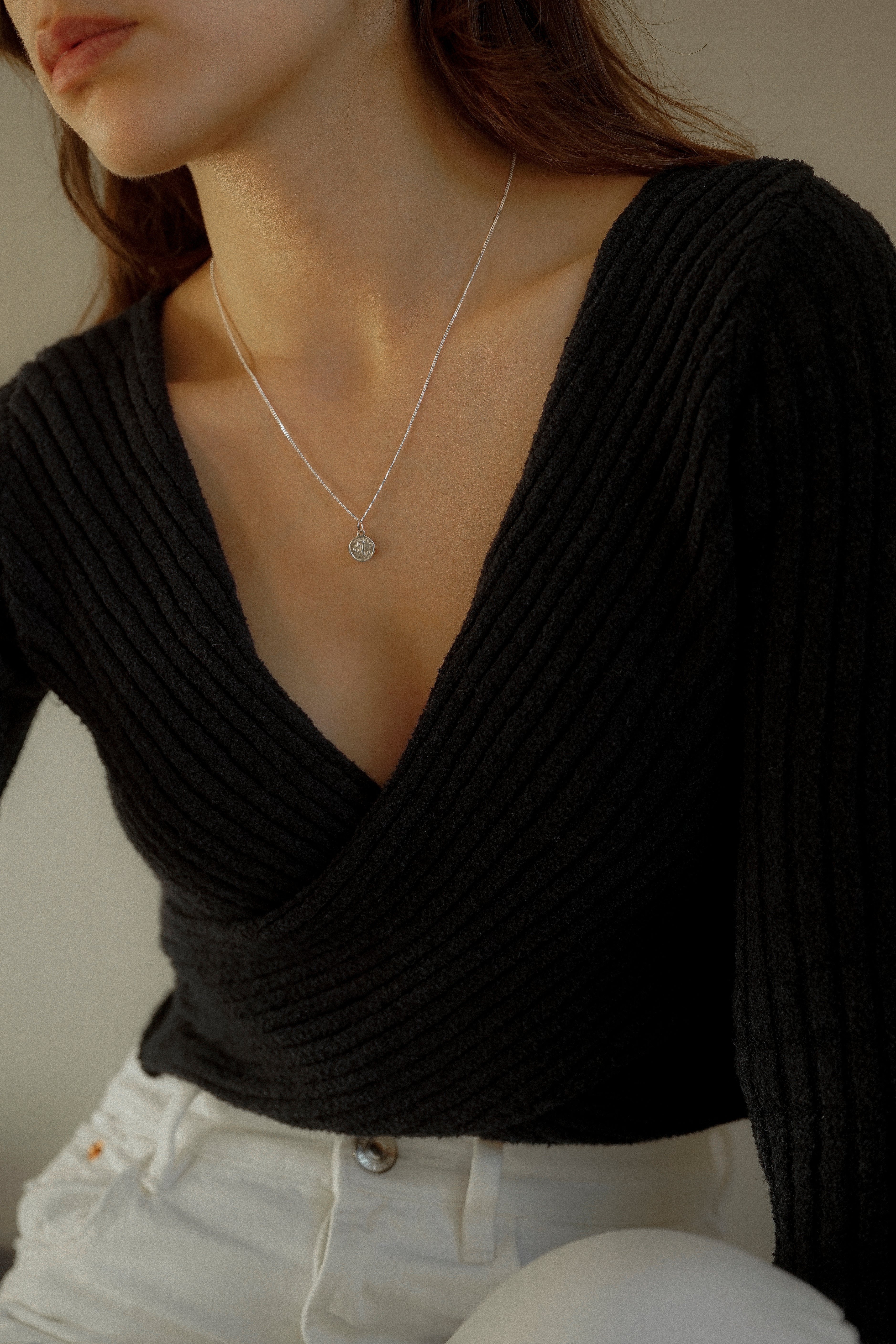 Star Sign Coin Necklace