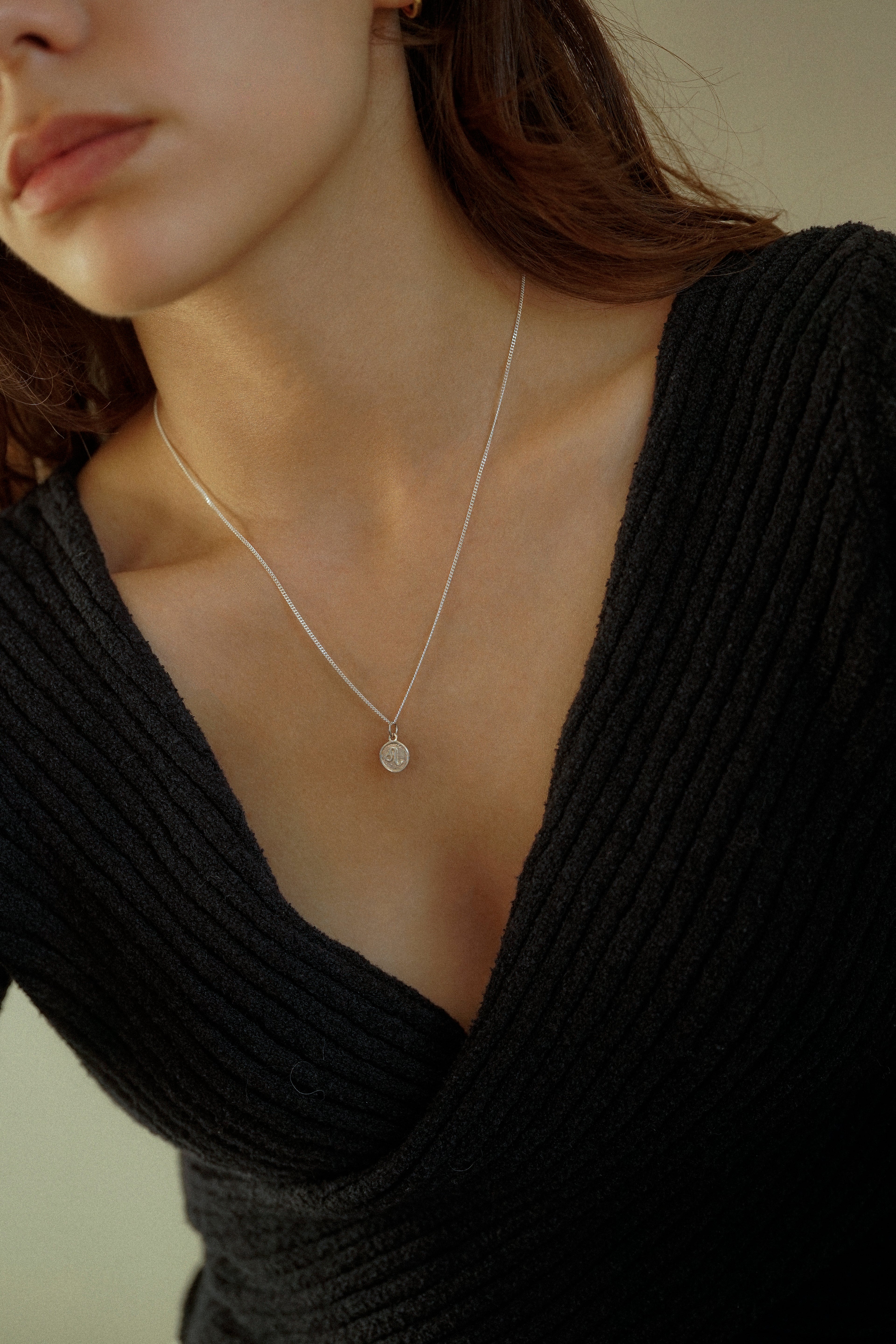 Star Sign Coin Necklace