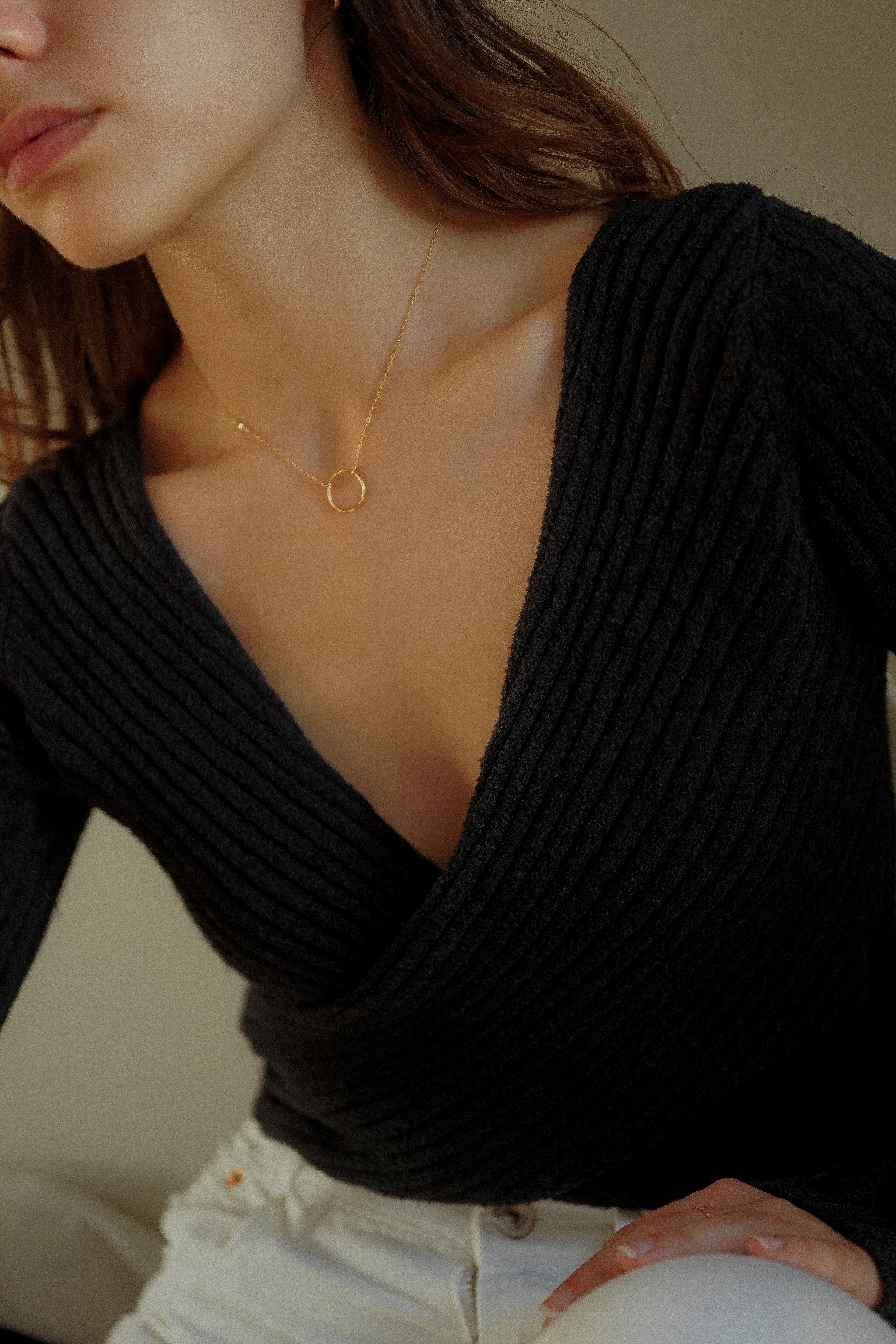 Circle Infinity Necklace