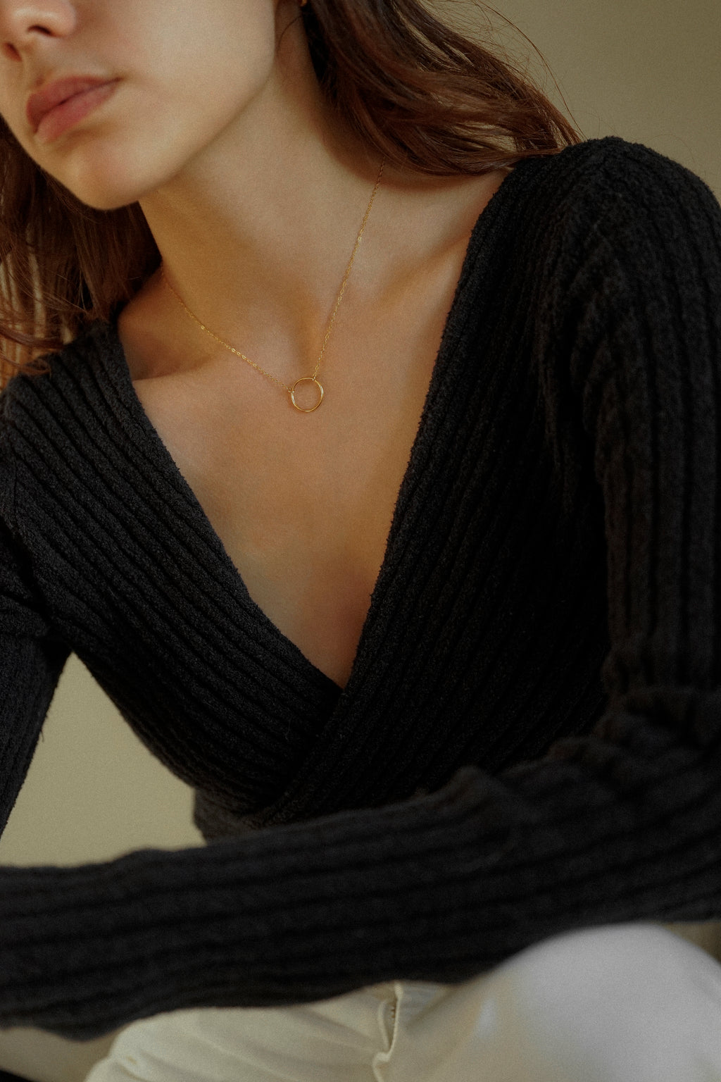 Circle Infinity Necklace