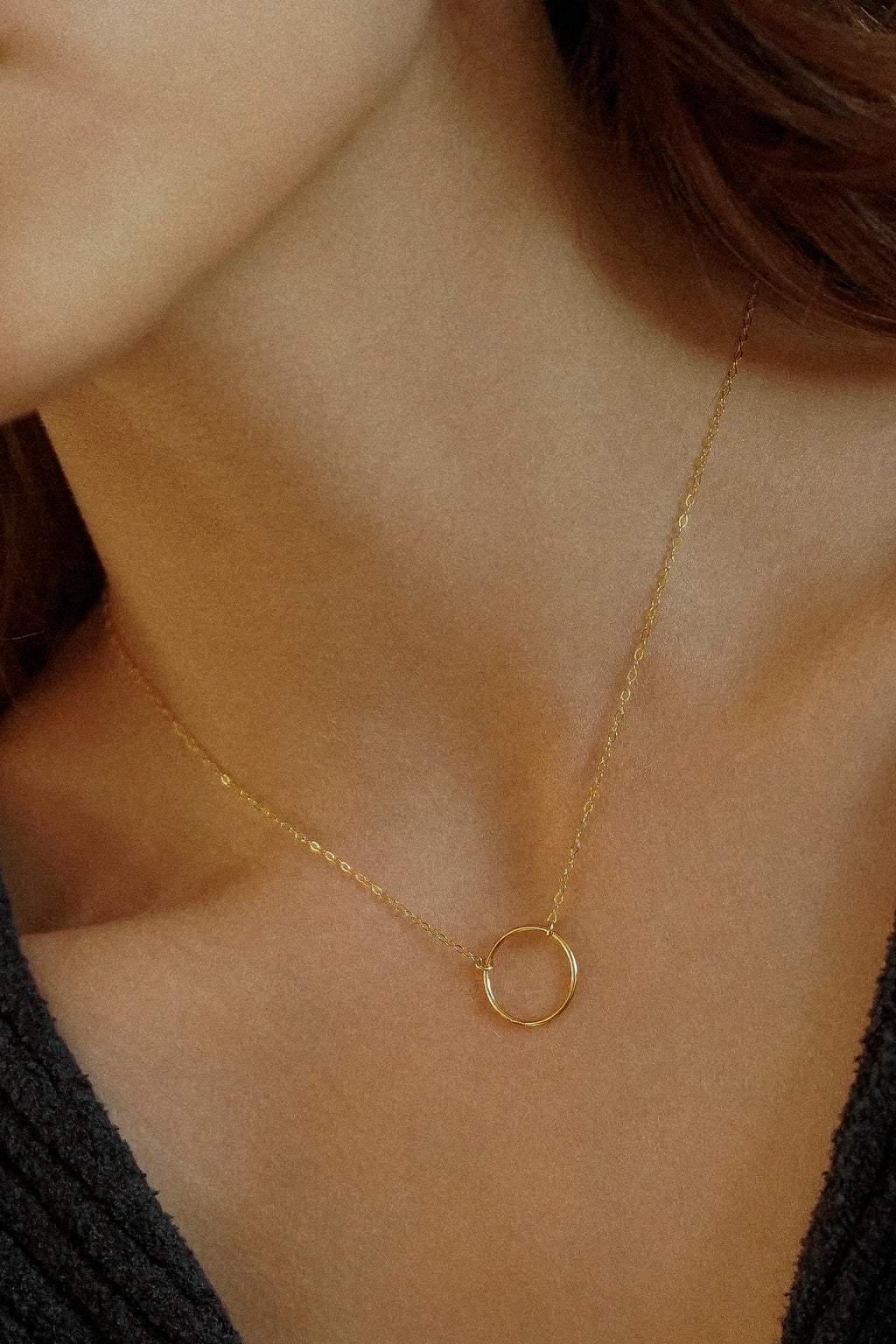 Circle Infinity Necklace