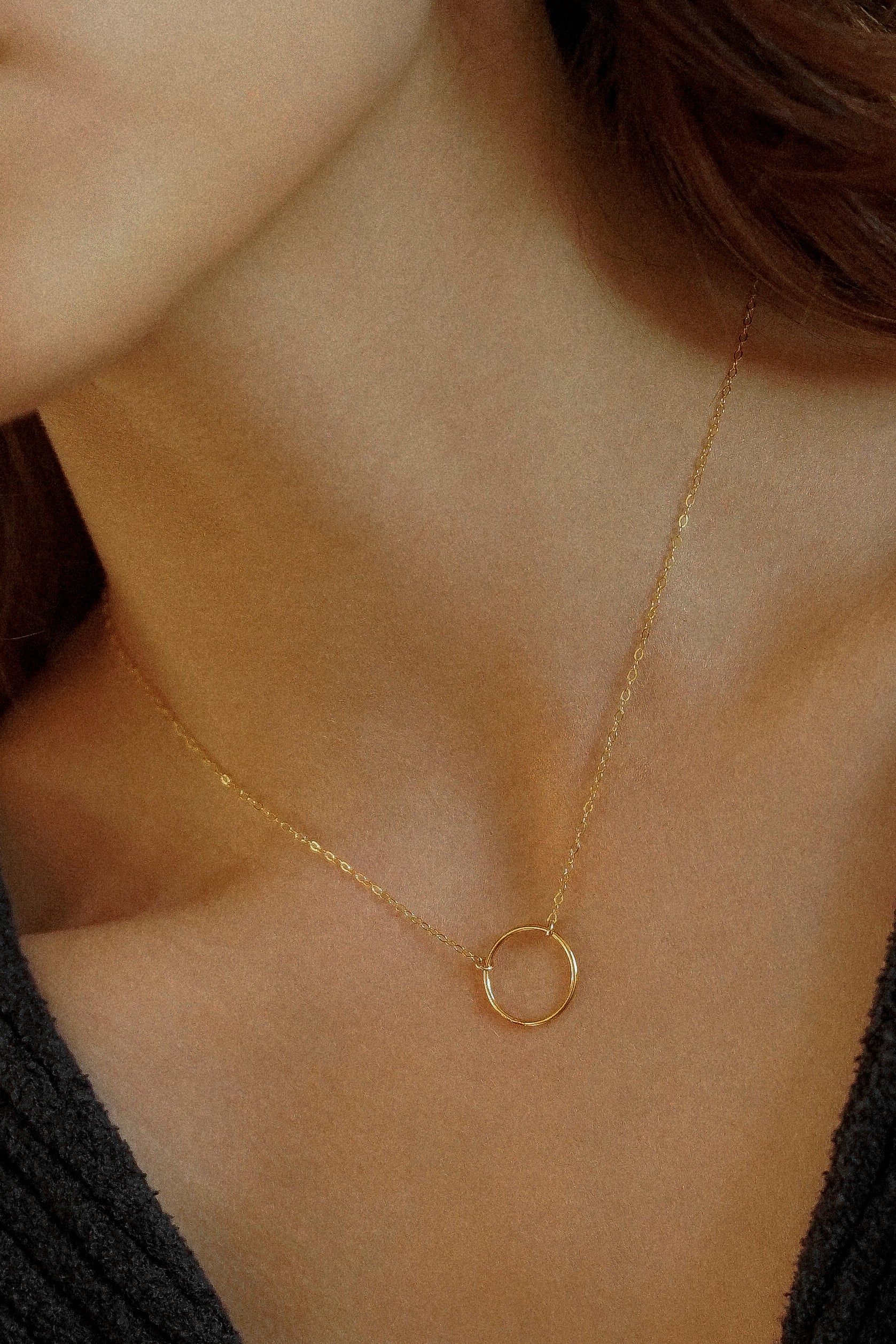 Circle Infinity Necklace