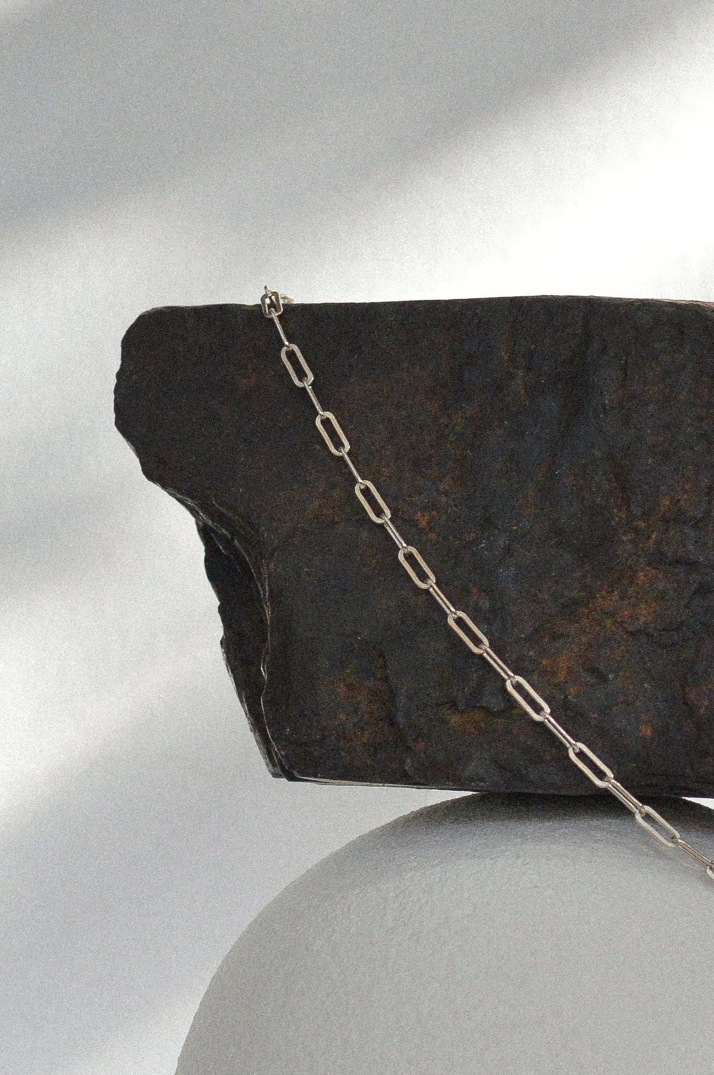 2.5mm Paperclip Chain Necklace