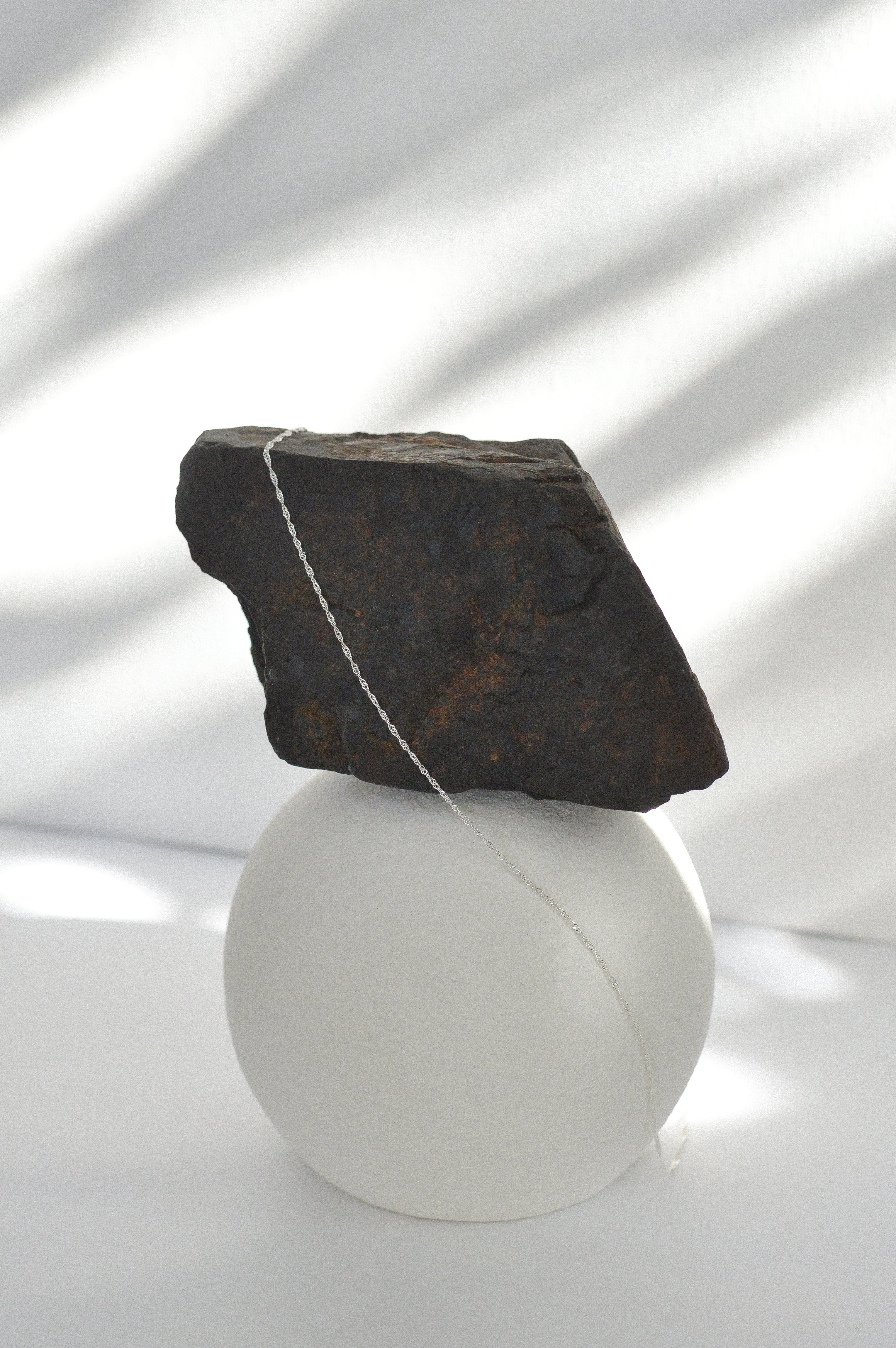 Dainty Thin Singapore Chain Necklace