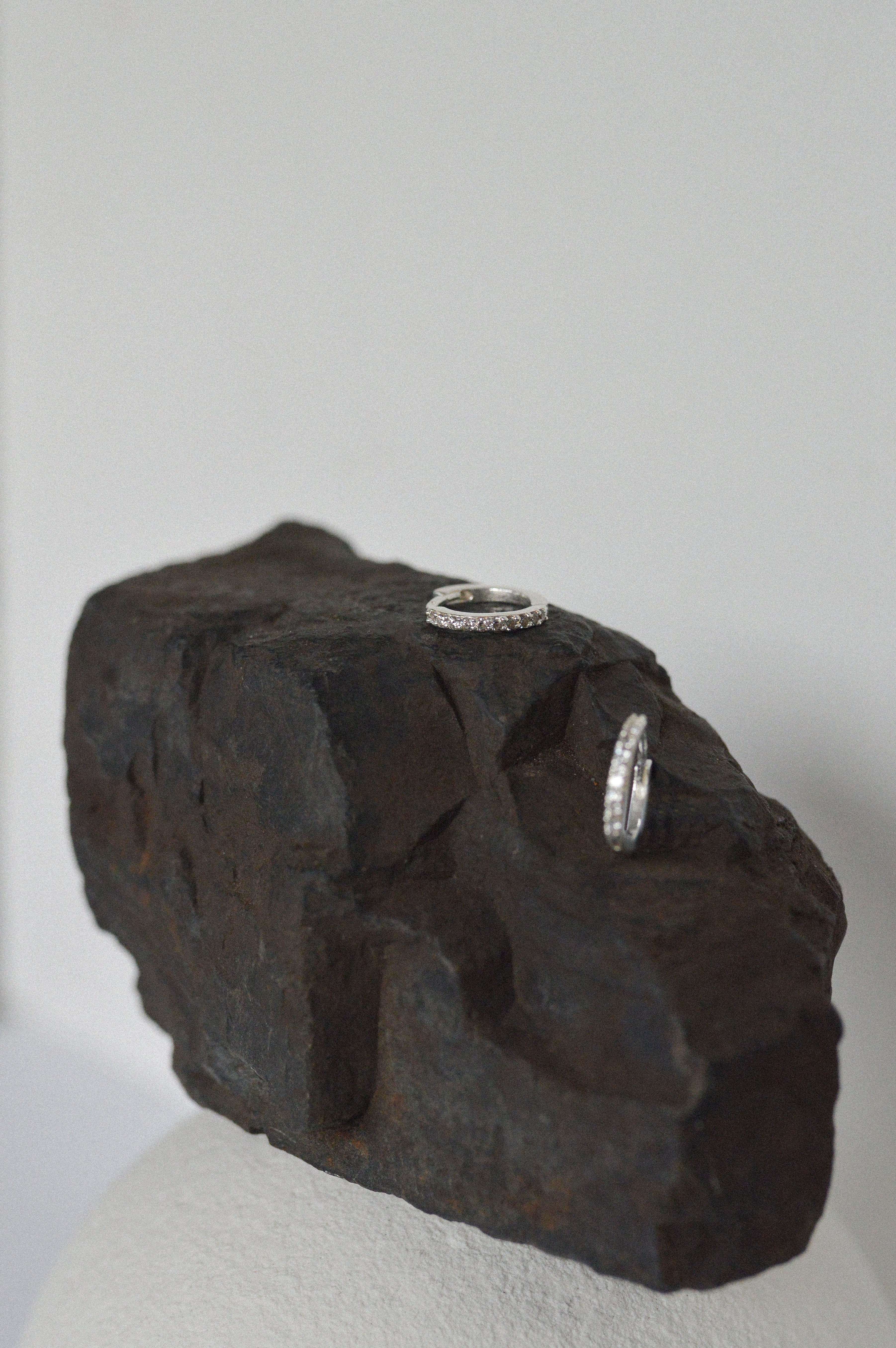 Pave Cubic Zirconia Hoop Earrings