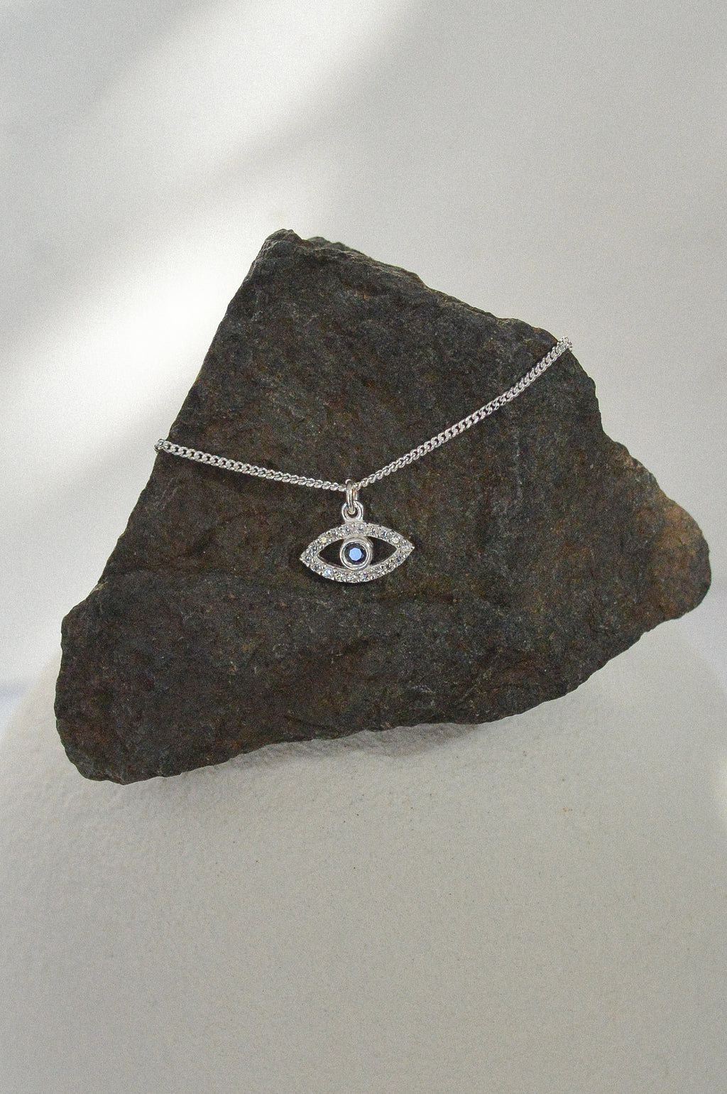 Evil Eye Cubic Zirconia Necklace