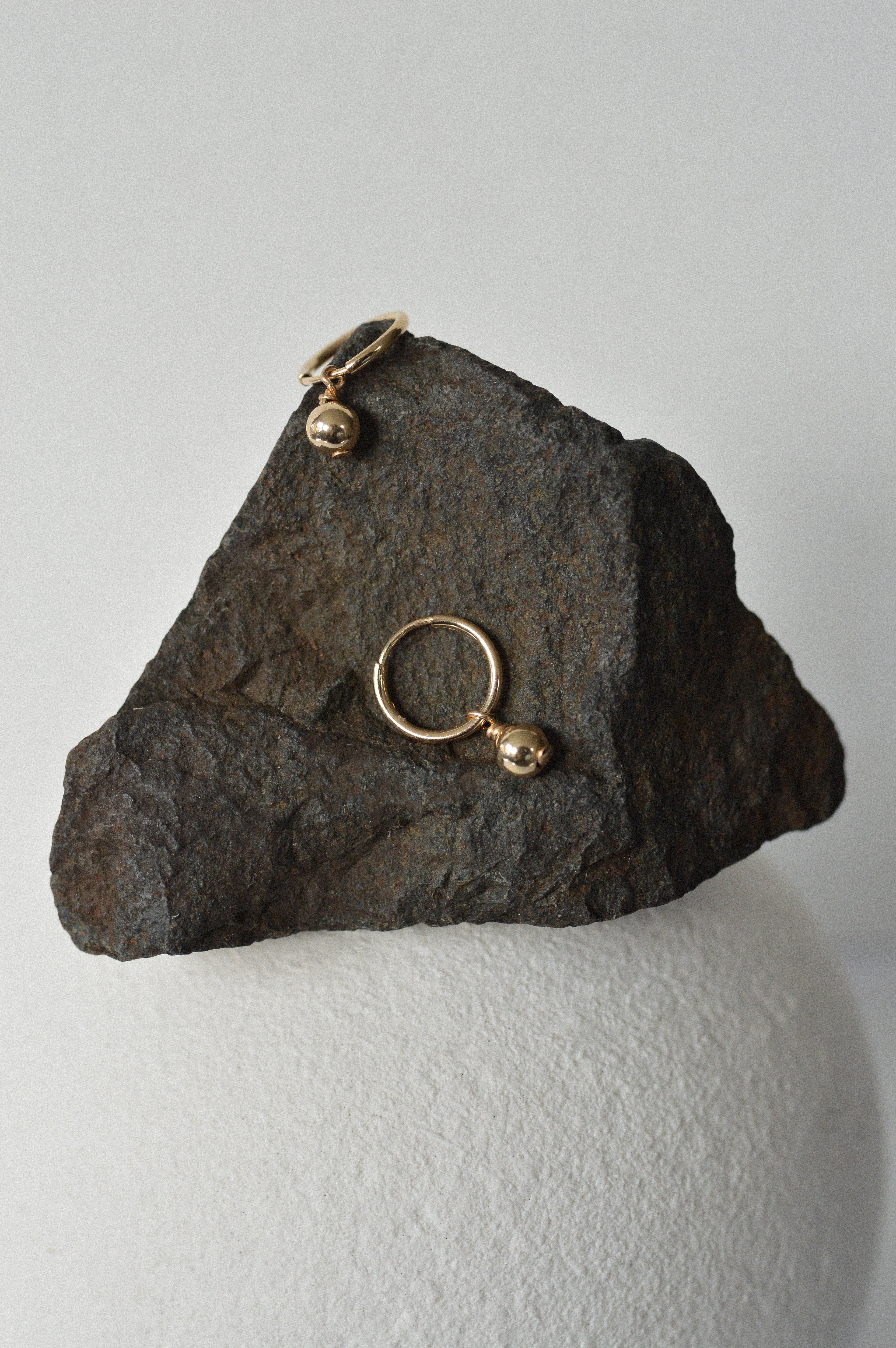 Ball Huggie Earrings